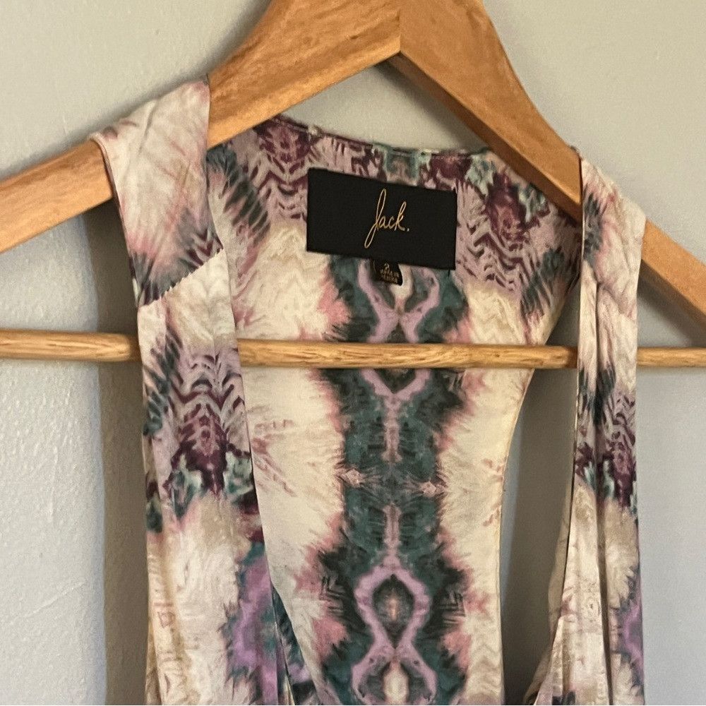 Nordstrom Nordstrom Jack Tie Dye Scoopneck Sleeveless Dress XS Small 2 Size XS / US 0-2 / IT 36-38 - 2 Thumbnail