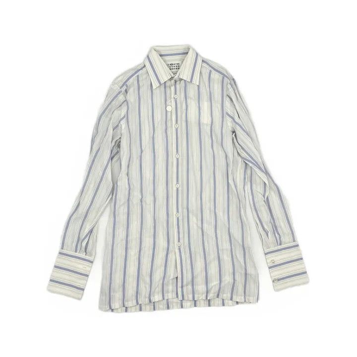 Maison Margiela Maison Margiela Striped Button-Up Shirt 0079 Size US M / EU 48-50 / 2 - 1 Thumbnail