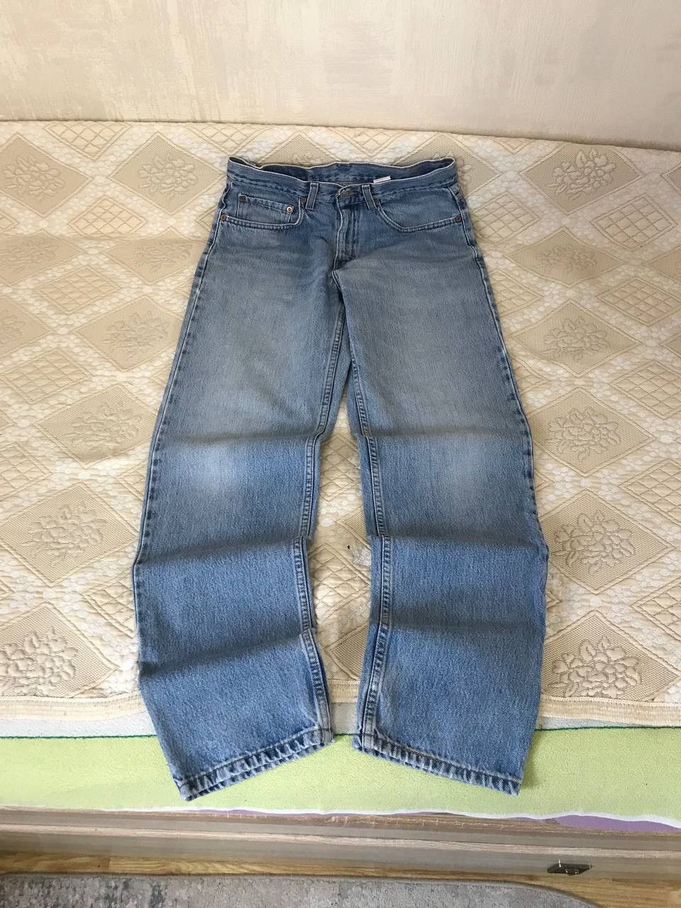 Levi's 🔥 Vintage Levis 550 31x32 Denim Washed Pants Jeans Size US 32 / EU 48 - 7 Thumbnail