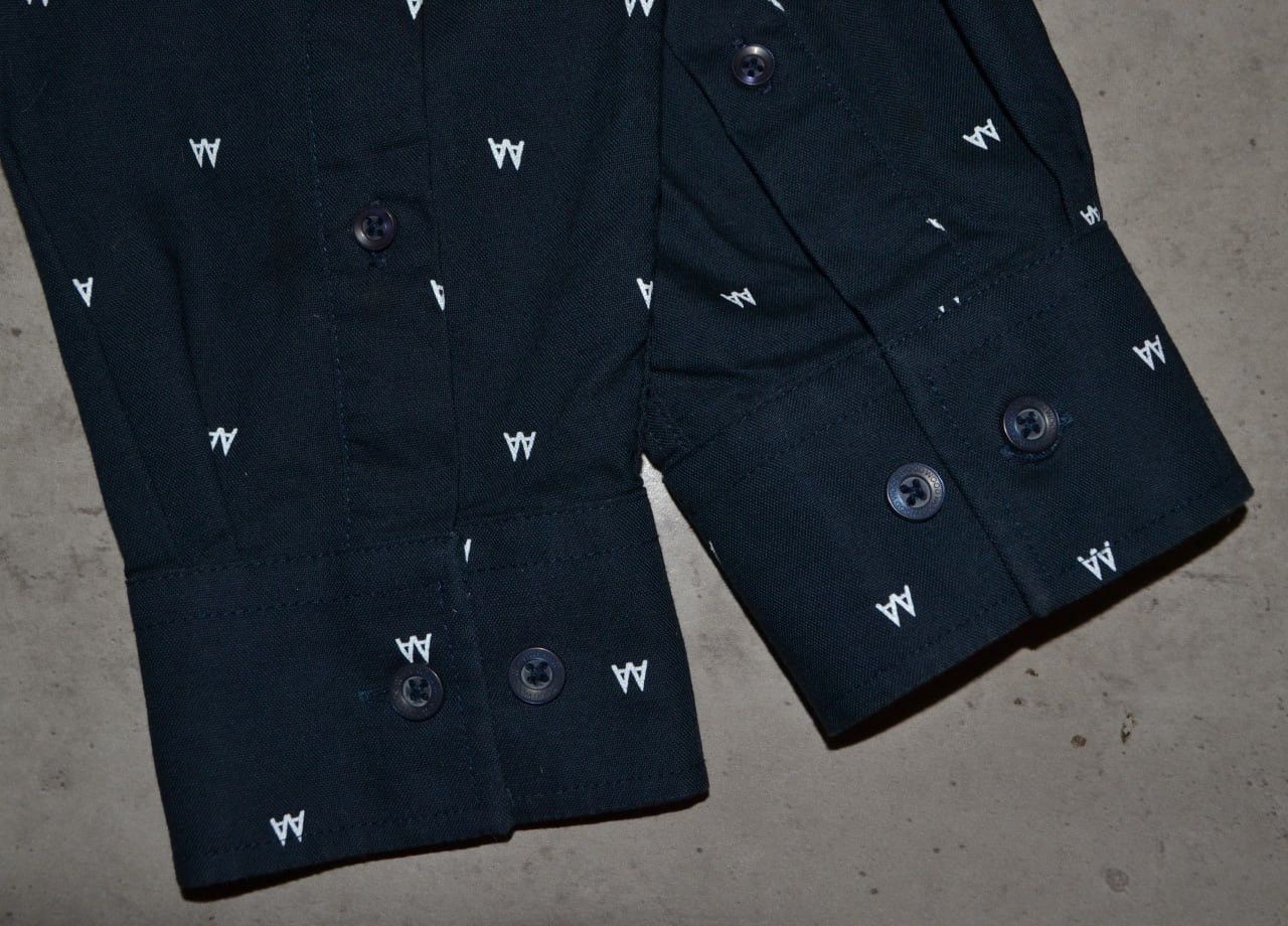 Wood Wood Wood Wood Shirt Mens Button Long Sleeve Size L Size US L / EU 52-54 / 3 - 7 Thumbnail