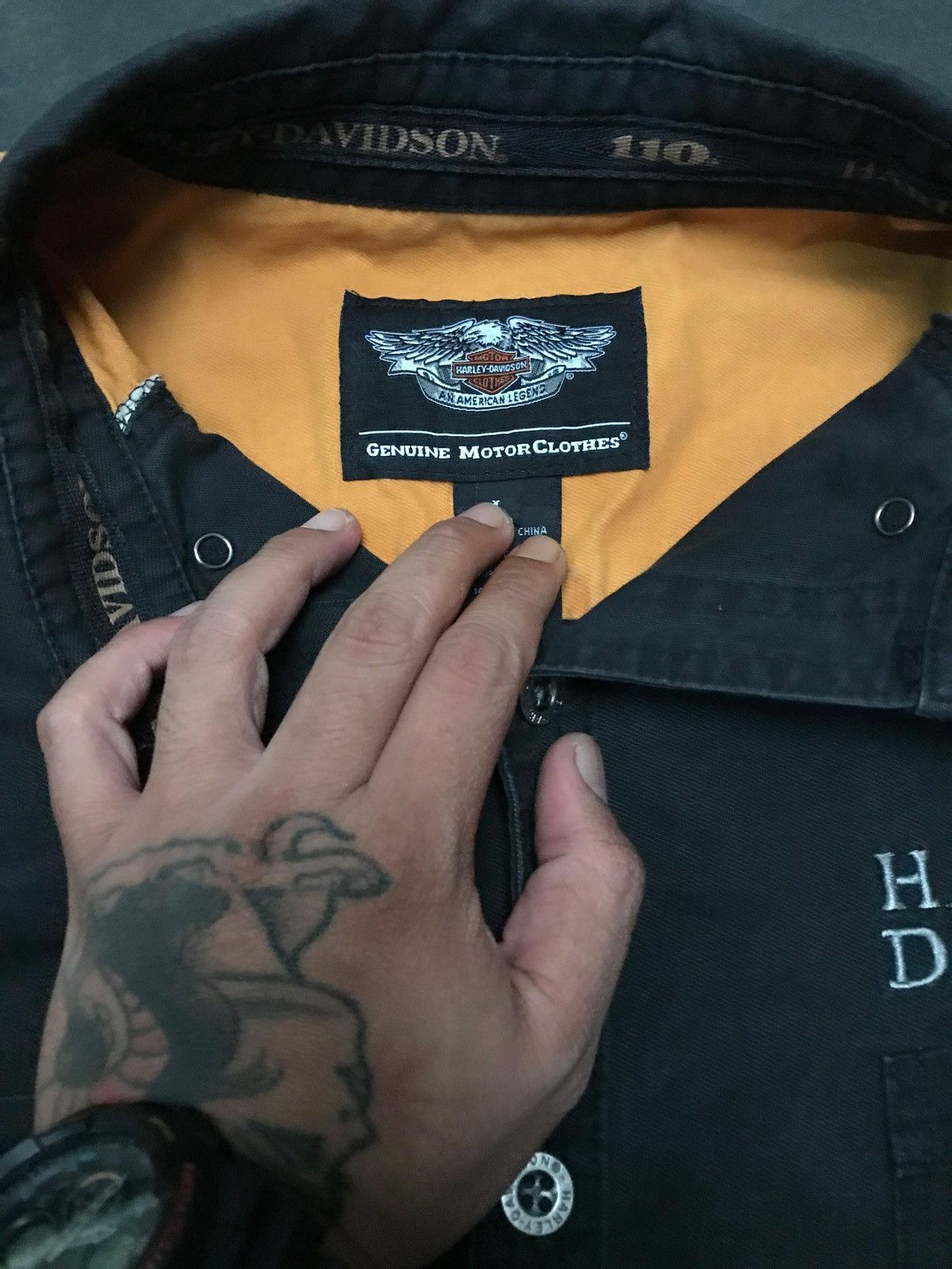 Harley Davidson Vintage Work Shirt