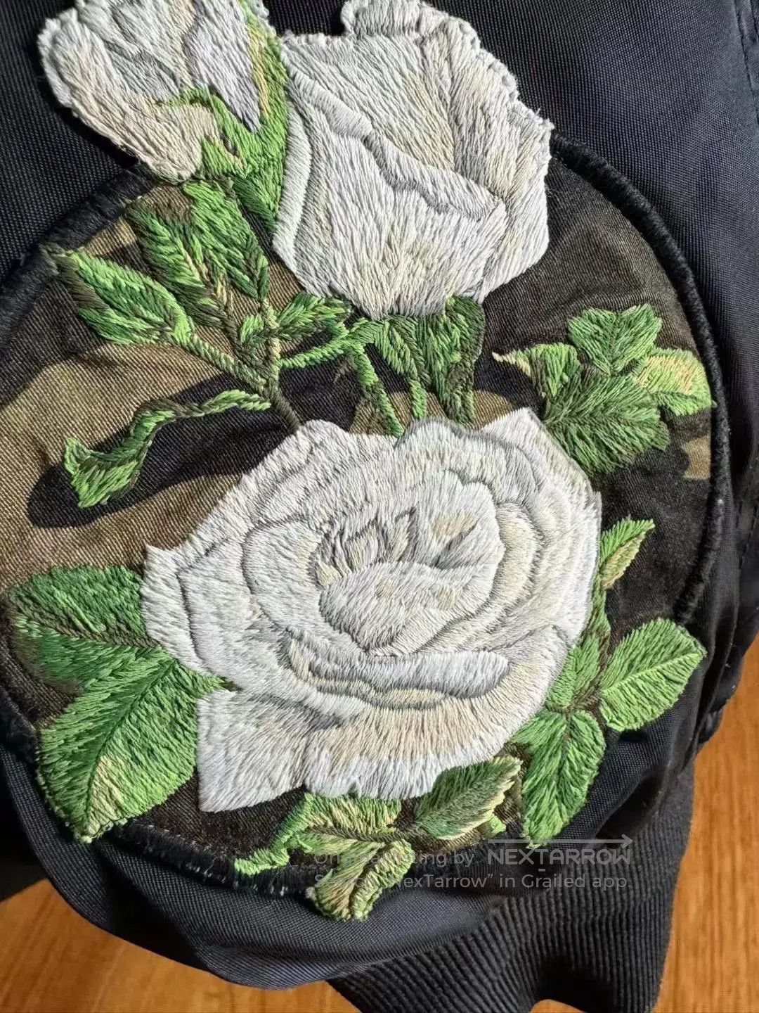 Dior Dior Embroidered Camellia Bomber Jacket. Size M / US 6-8 / IT 42-44 - 6 Thumbnail