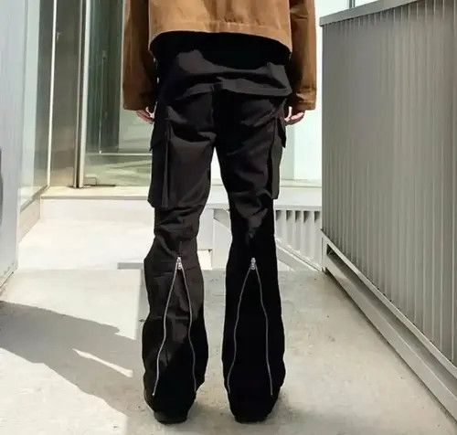 Jean back zip cargo pants Size US 30 / EU 46 - 1 Thumbnail