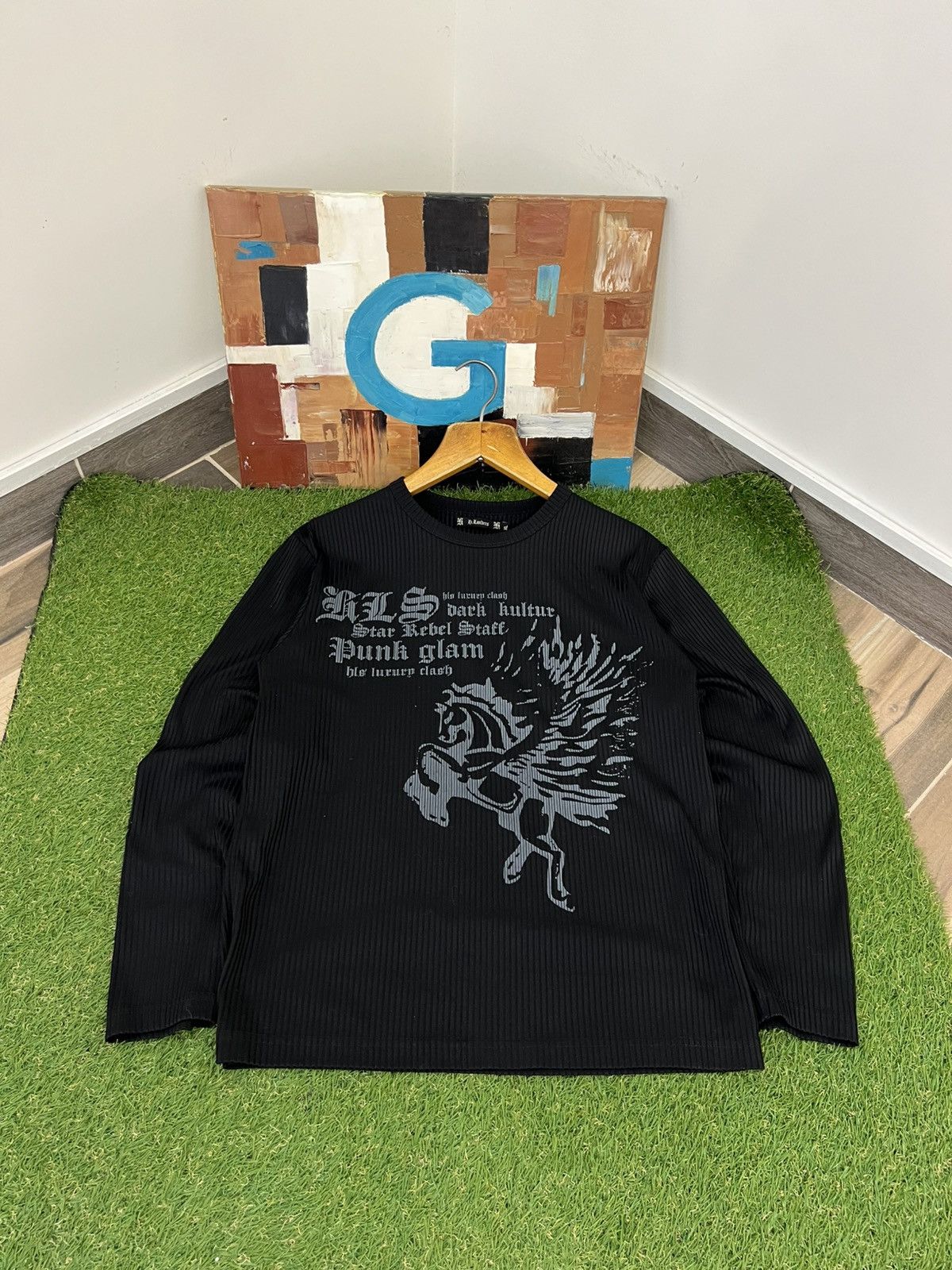 Hysteric Glamour Japan Y2K Hysteric Glamour Style Printed Long Sleeve T-Shirt Size US M / EU 48-50 / 2 - 1 Thumbnail