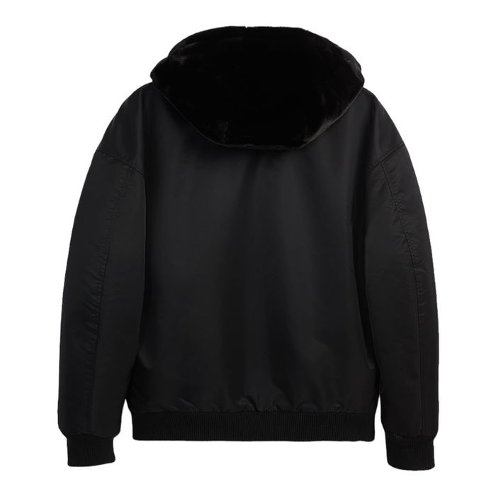 Zara reversible bomber jacket clearance black