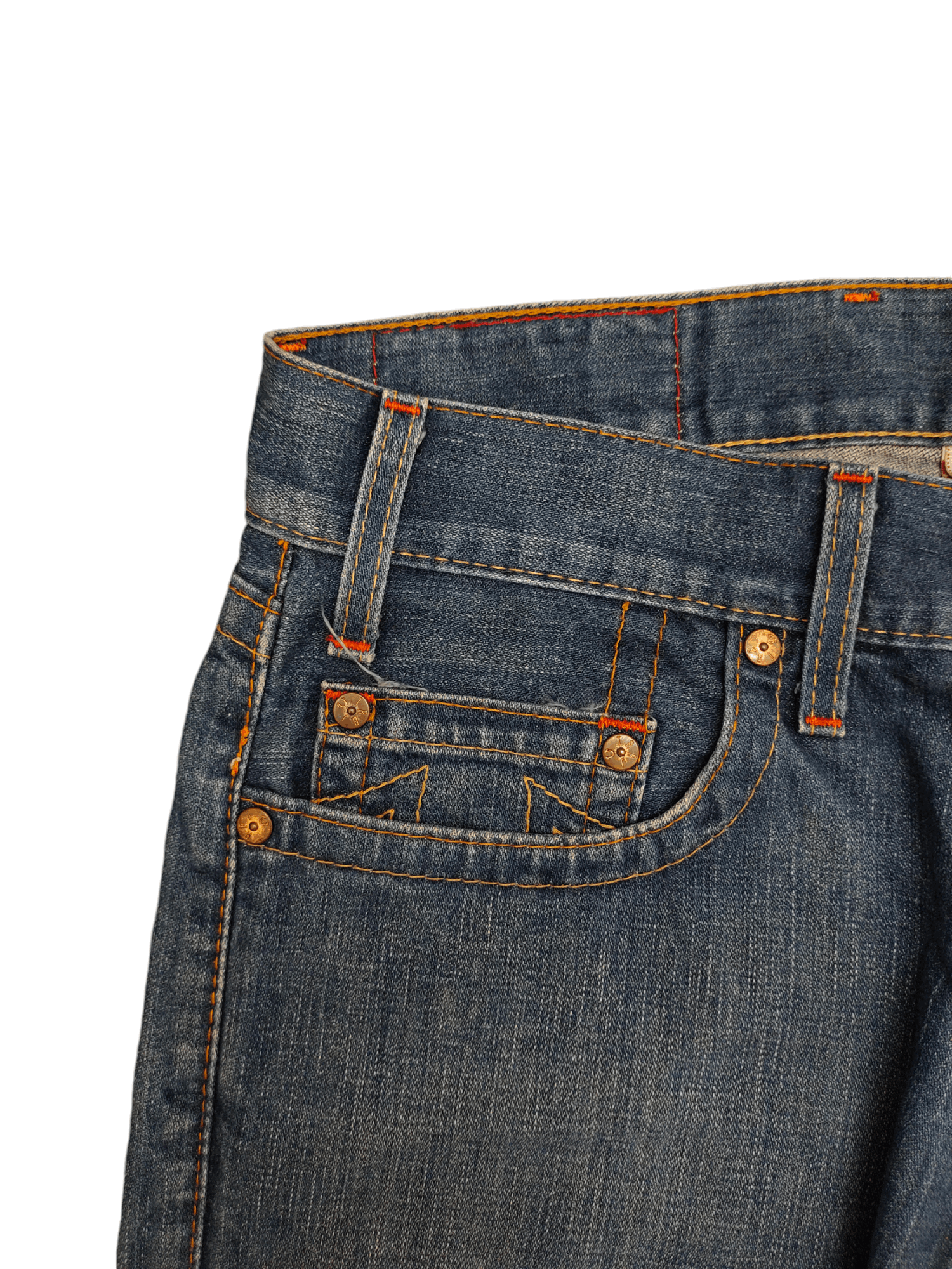 True Religion Vintage Y2k True Religion Logan Denim Jeans Size US 34 / EU 50 - 4 Thumbnail