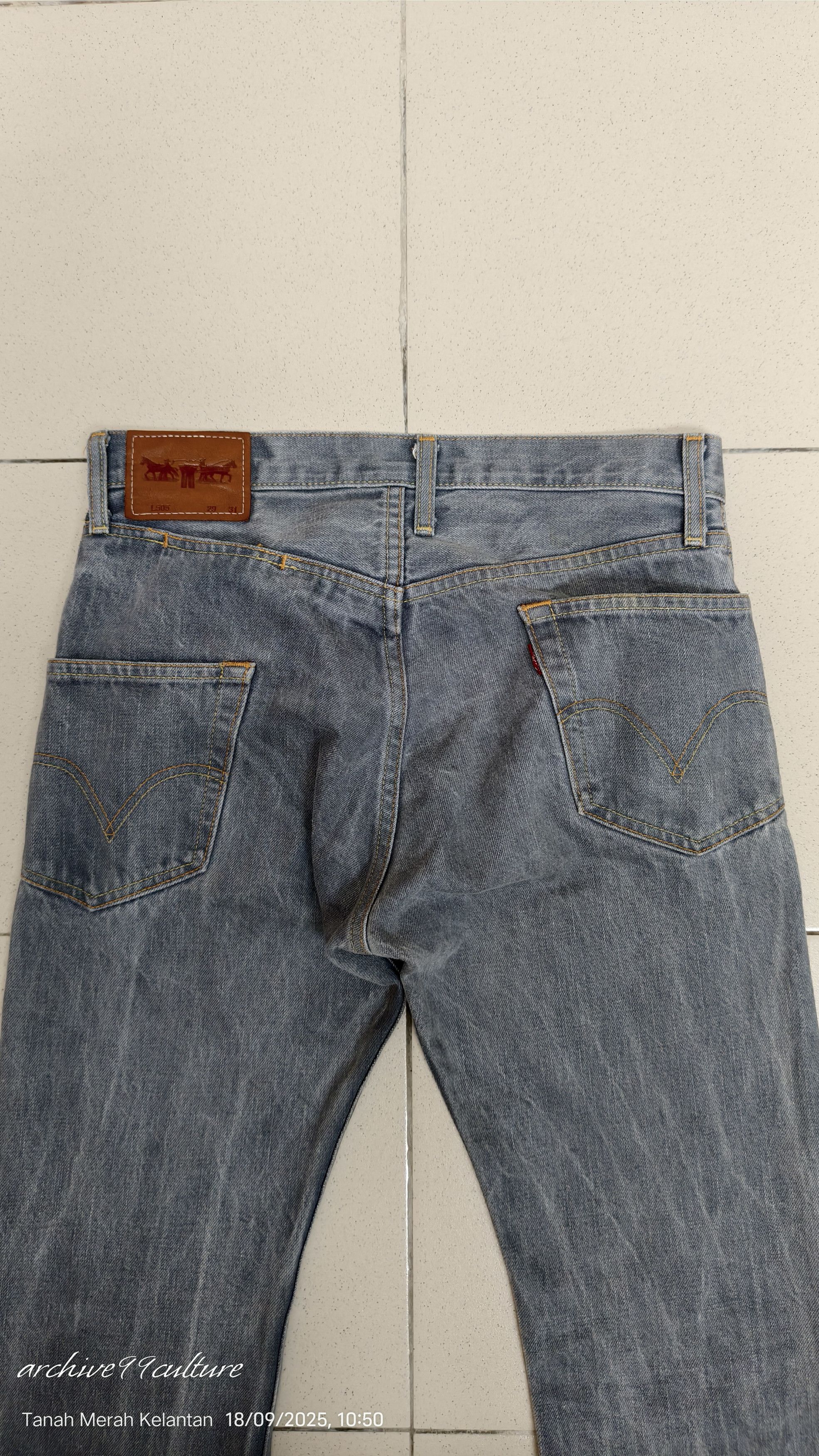 Takahiromiyashita The Soloist. Levi's® Lefty Jean L505 by Takahiro Kuraishi Size US 31 - 17 Thumbnail