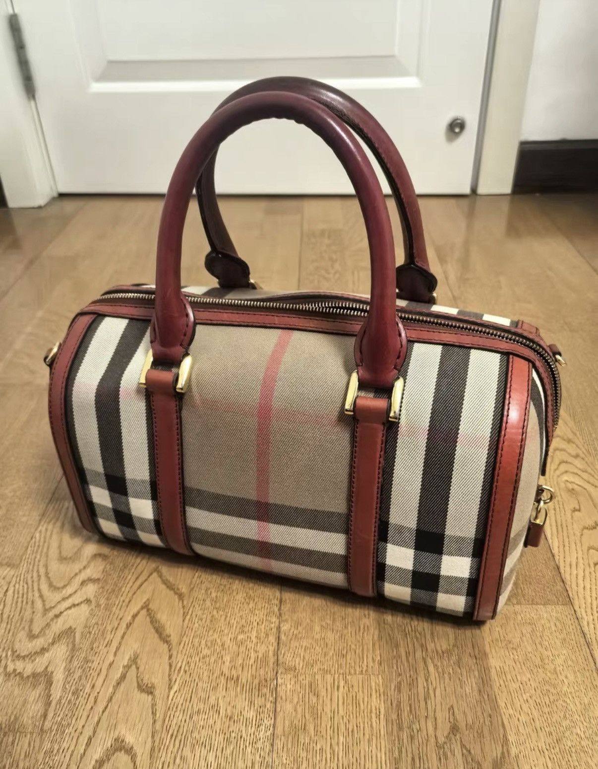 Burberry Burberry Classic Check Boston Bag Size ONE SIZE - 2 Thumbnail