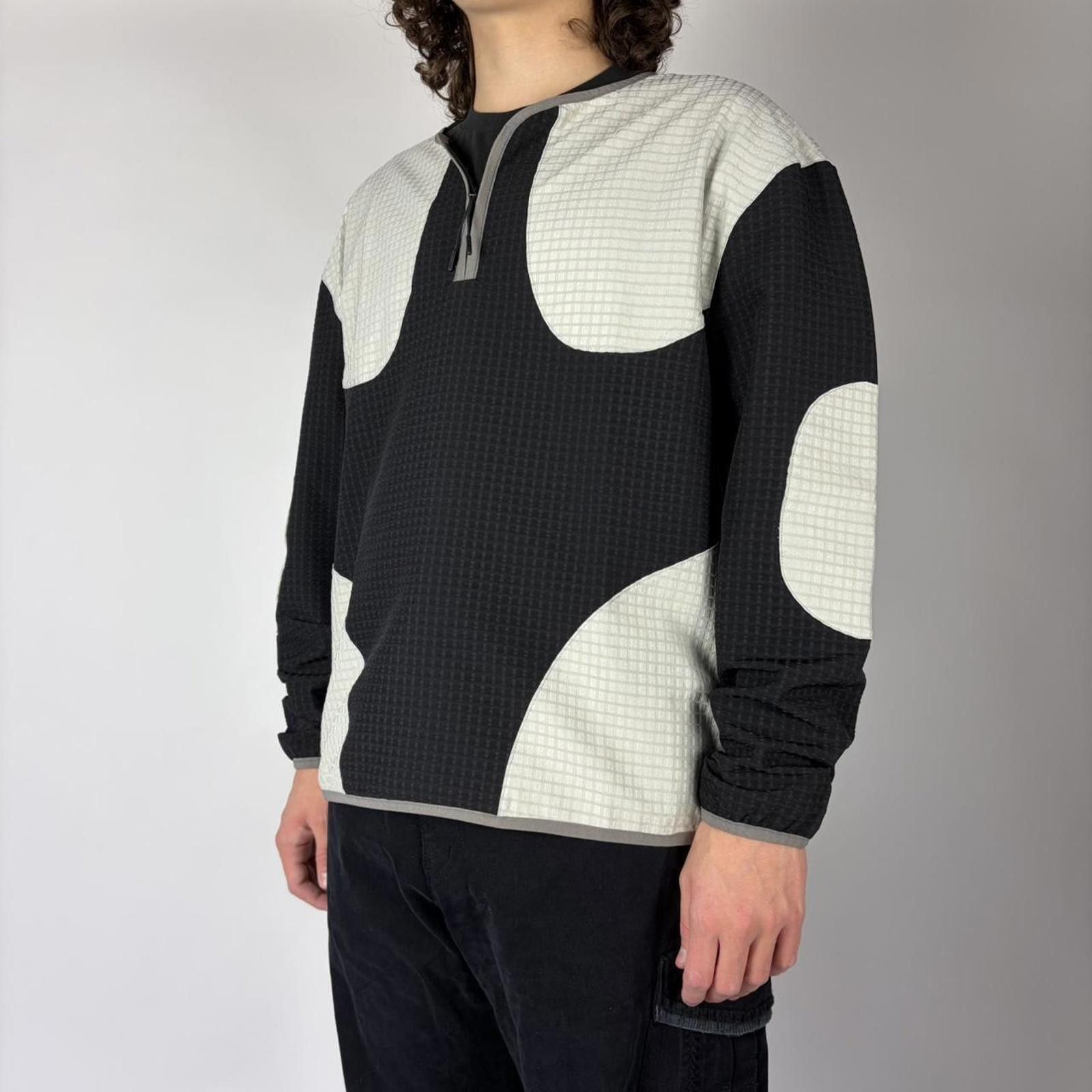 Other Black/White Panelled Boxy Pullover Size US M / EU 48-50 / 2 - 2 Thumbnail