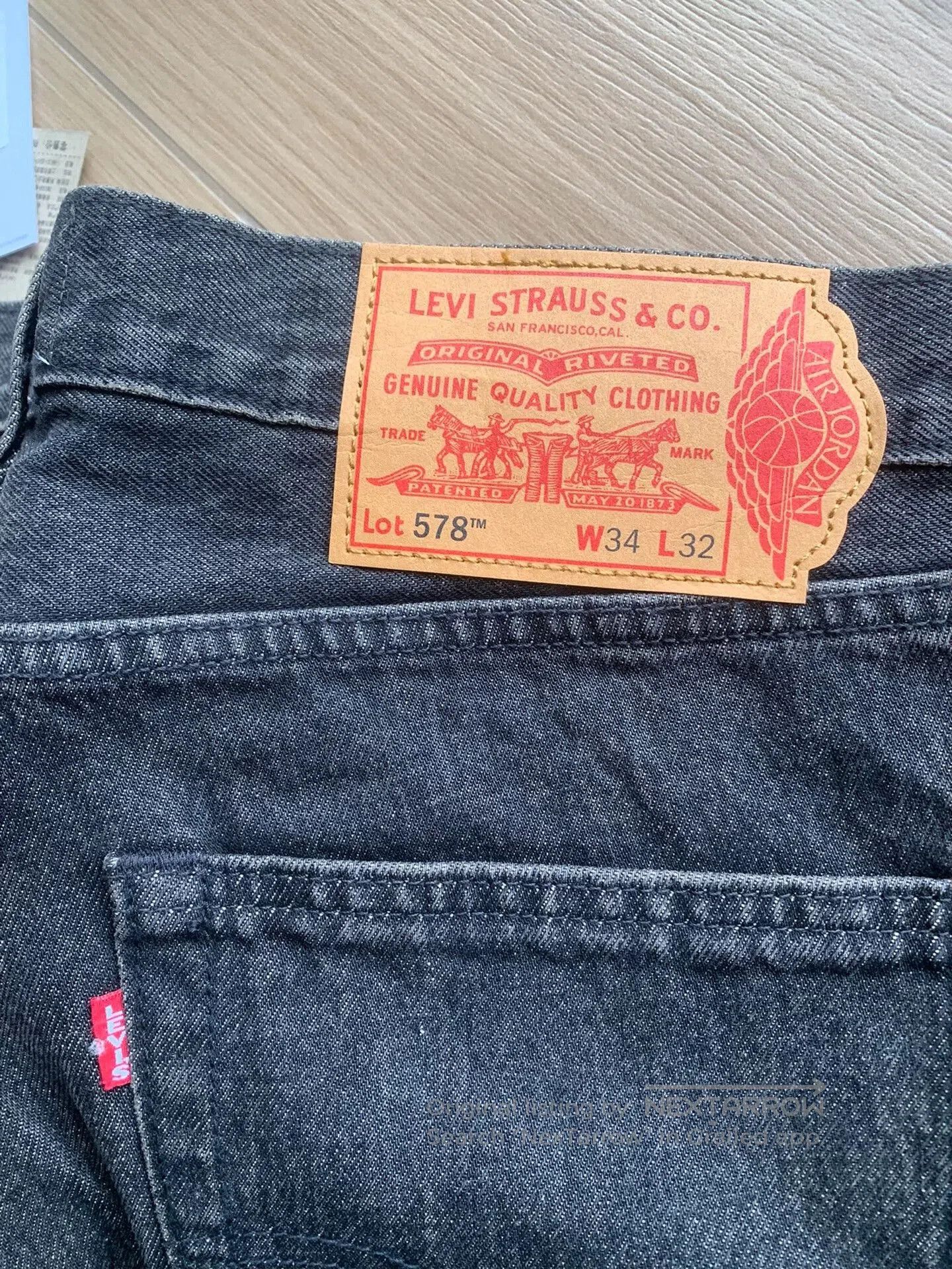 Levi's Levi's x Jordan Men's Jeans. Size US 34 / EU 50 - 3 Thumbnail