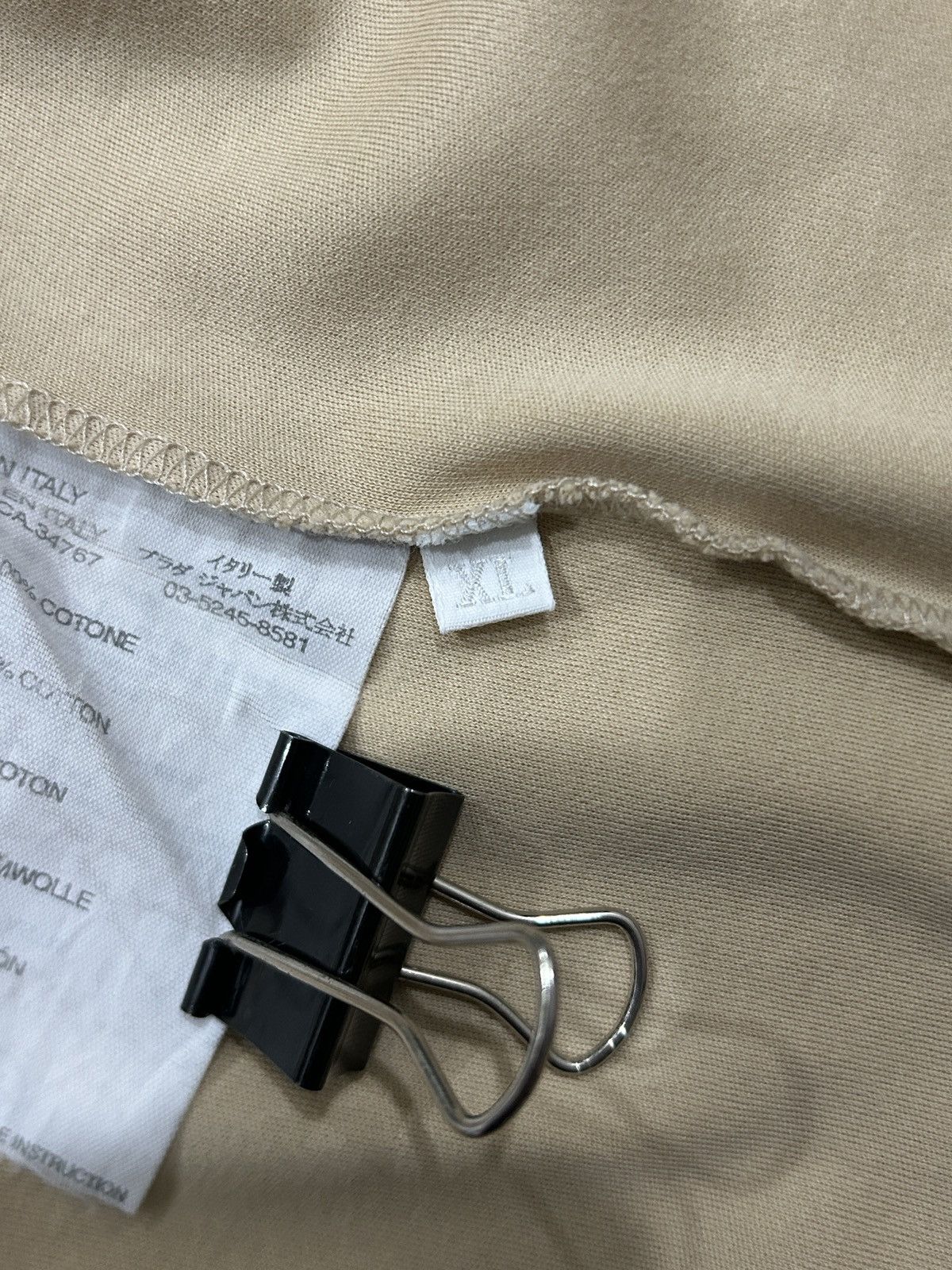 Prada Prada Basic Tee Size US XL / EU 56 / 4 - 4 Thumbnail