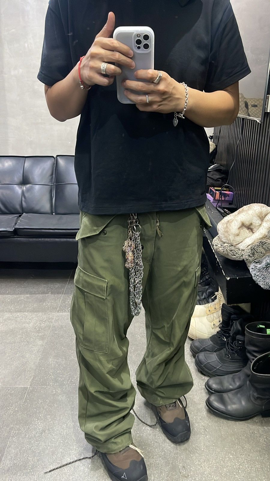 Vintage Vintage wornout og 107 military bondage pants Size US 34 / EU 50 - 2 Thumbnail