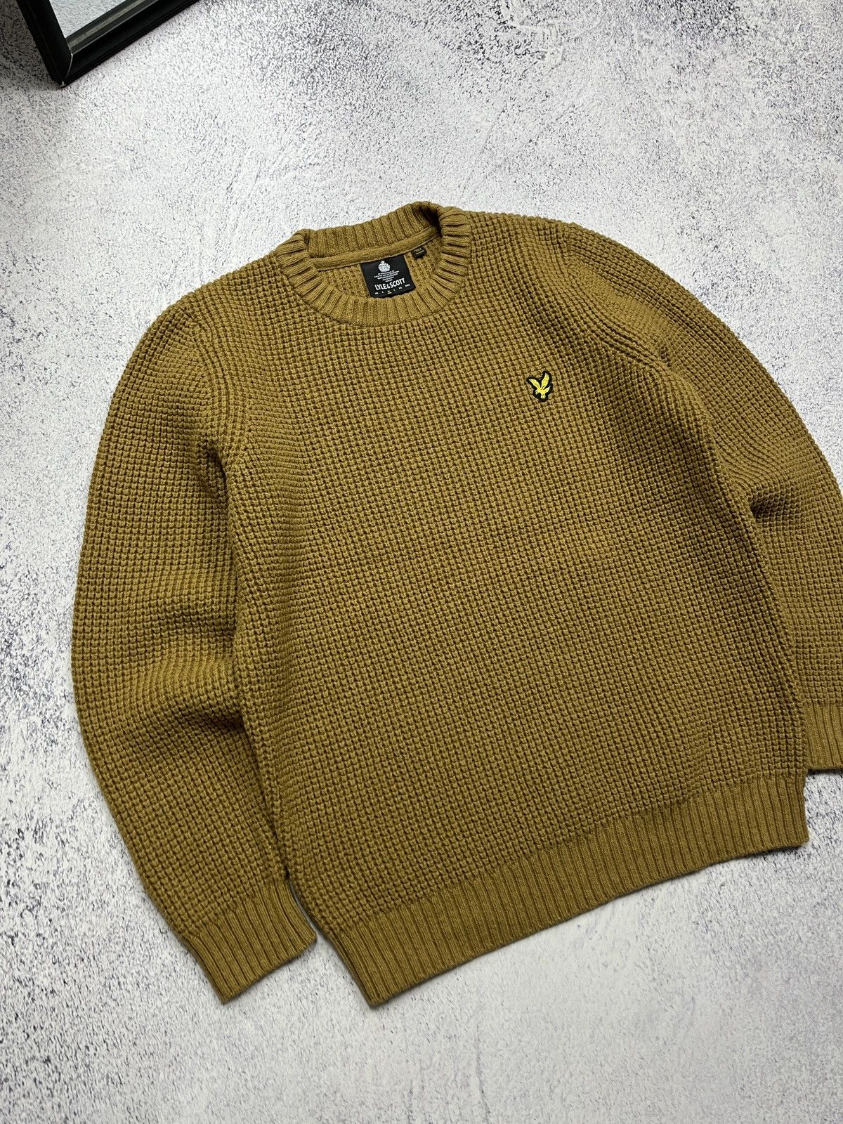 Lyle & Scott Lyle & Scott Wool Cotton Knit Sweater Crewneck Casual Luxury Size US M / EU 48-50 / 2 - 3 Thumbnail