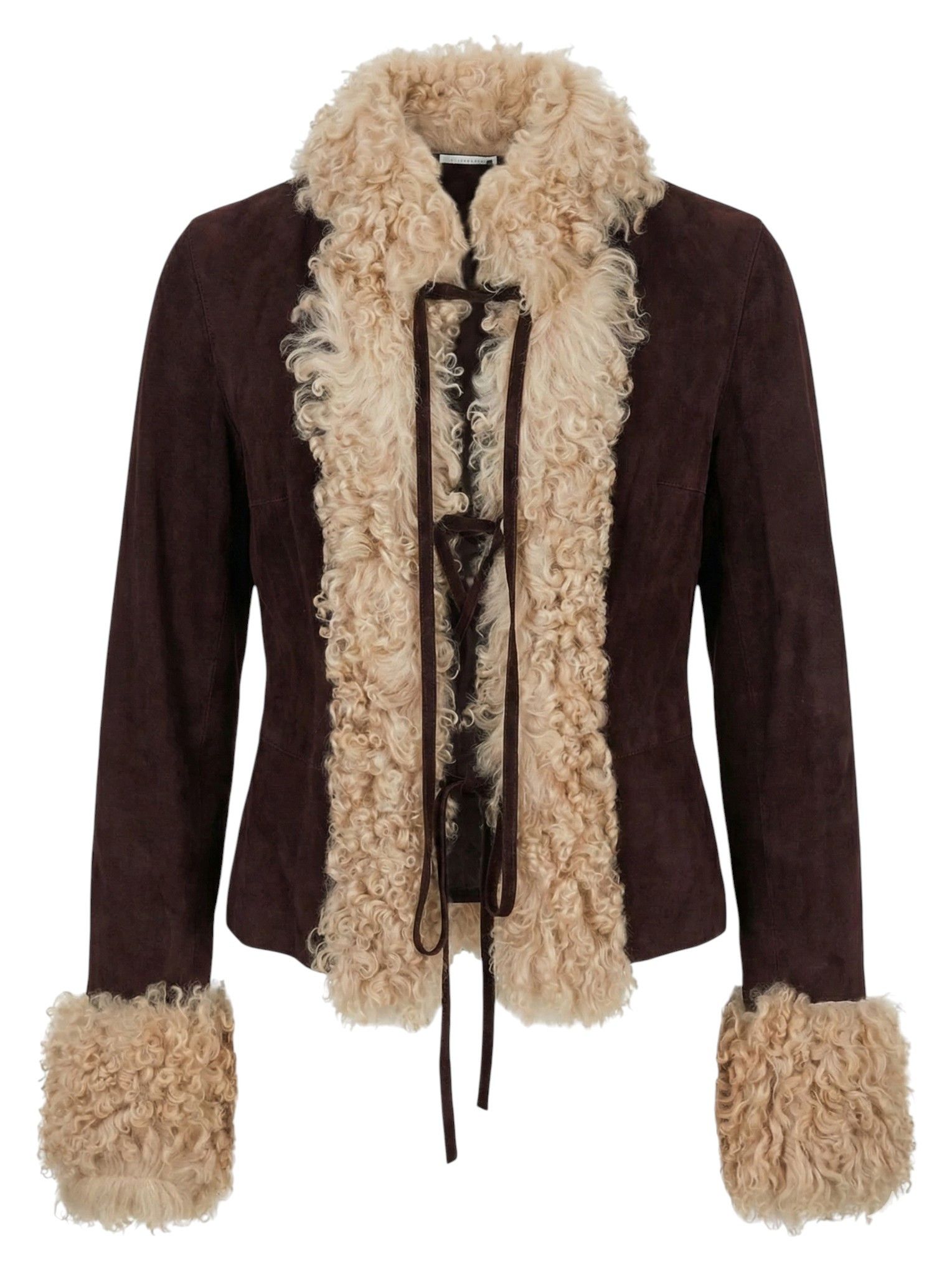 Dolce & Gabbana F/W 2001 SHEARLING LEATHER JACKET Size M / US 6-8 / IT 42-44 - 1 Thumbnail