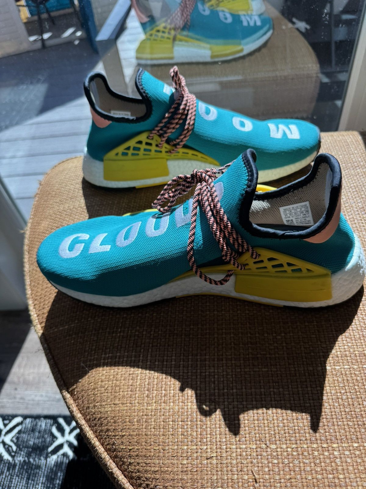 Adidas × Pharrell Pharrell x NMD Human Race Trail 'Sun Glow' - Size 11 Size US 11 / EU 44 - 7 Thumbnail