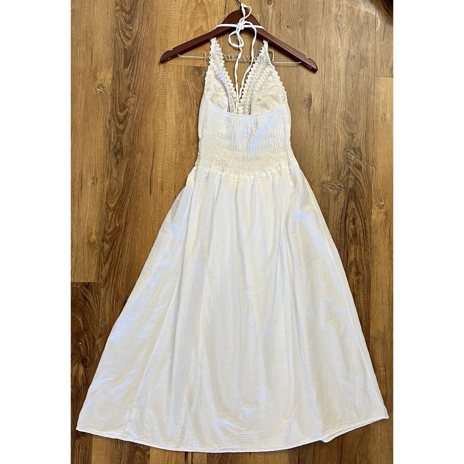 Other Sea Spice Resort Cotton Cover Double Slit M White Lace Size M / US 6-8 / IT 42-44 - 5 Thumbnail