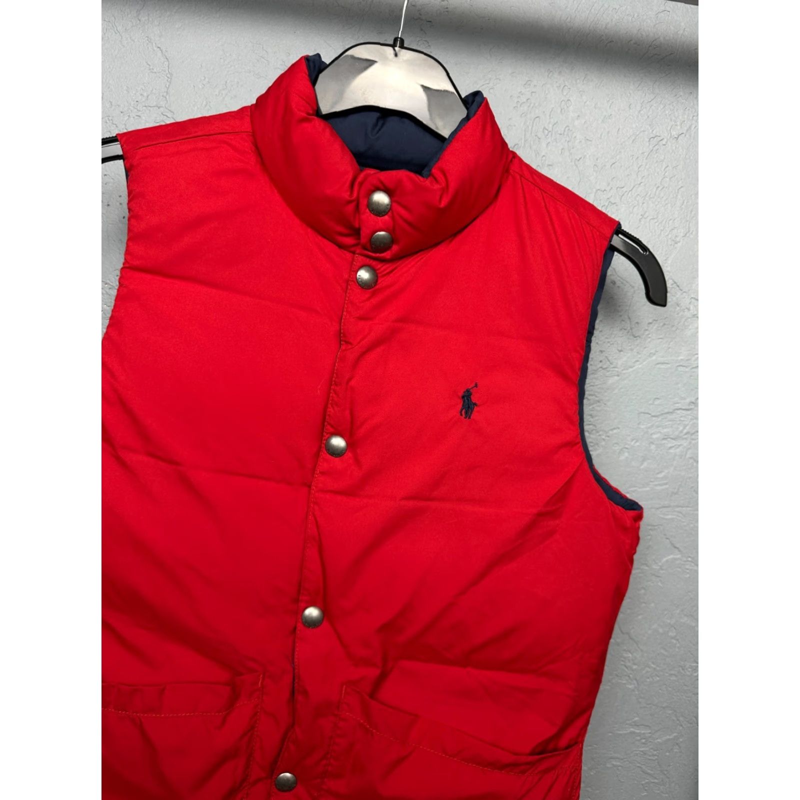 Polo Ralph Lauren Polo Ralph Lauren Womens Reversible Down Puffer Vest S Red Vest Womens Reversible Down Puffer Vest S Red Mens Womens Girls Boys Size S / US 4 / IT 40 - 2 Thumbnail