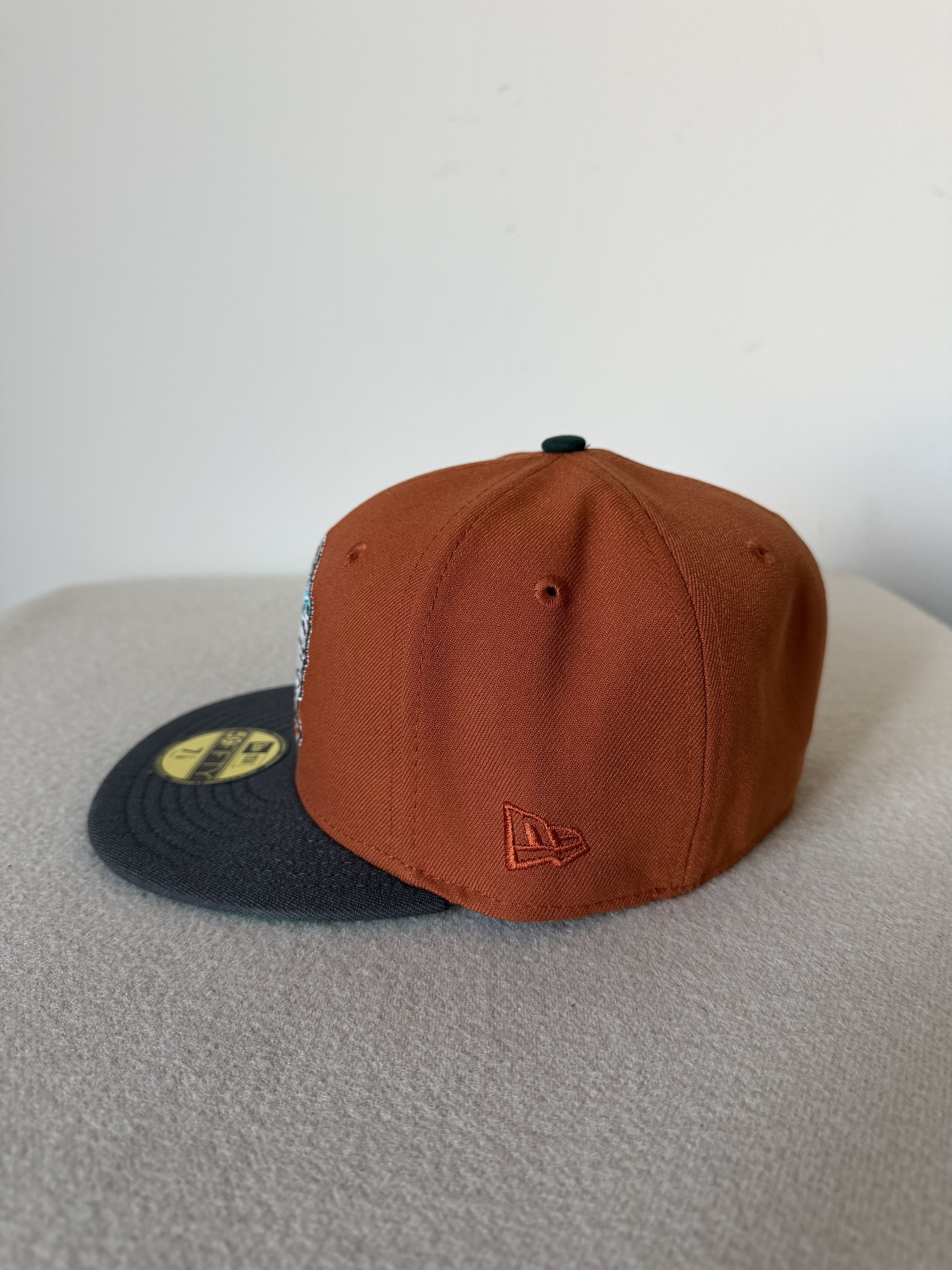 Hat Club 7 1/8 New Era Hat Club Dia De Los Muertos Skull Chief Fitted Size ONE SIZE - 3 Thumbnail
