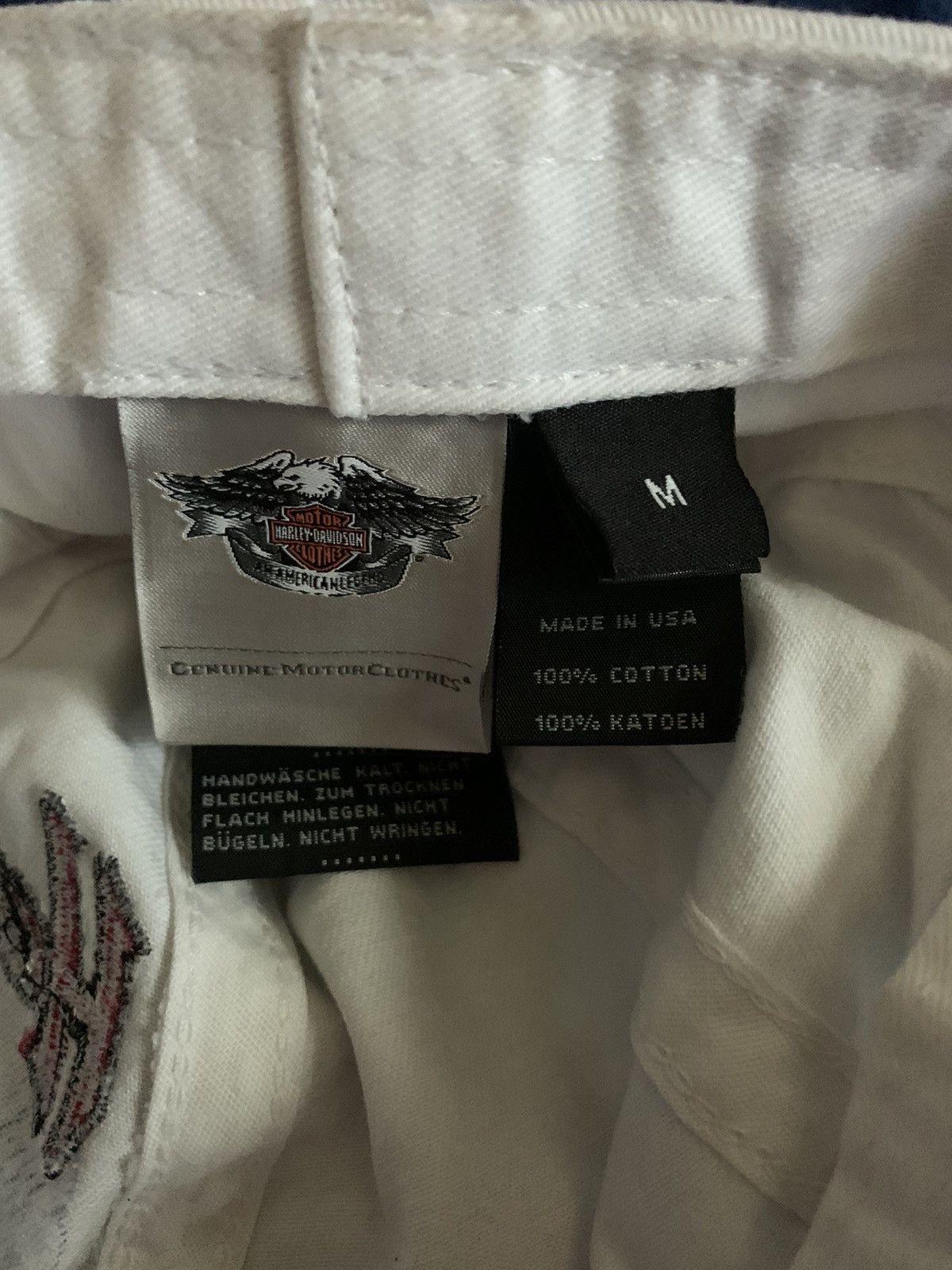 Harley Davidson × Vintage Harley Davidson Hat Vintage Streetwear Rhinestone Fashion Size ONE SIZE - 6 Thumbnail