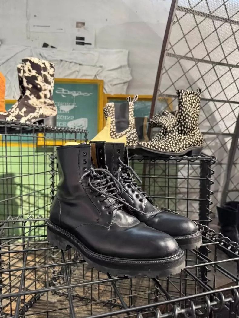 Dries Van Noten Dries Van Noten High Top Military Boots 2504-Nextarrow Size US 9 / EU 42 - 2 Thumbnail