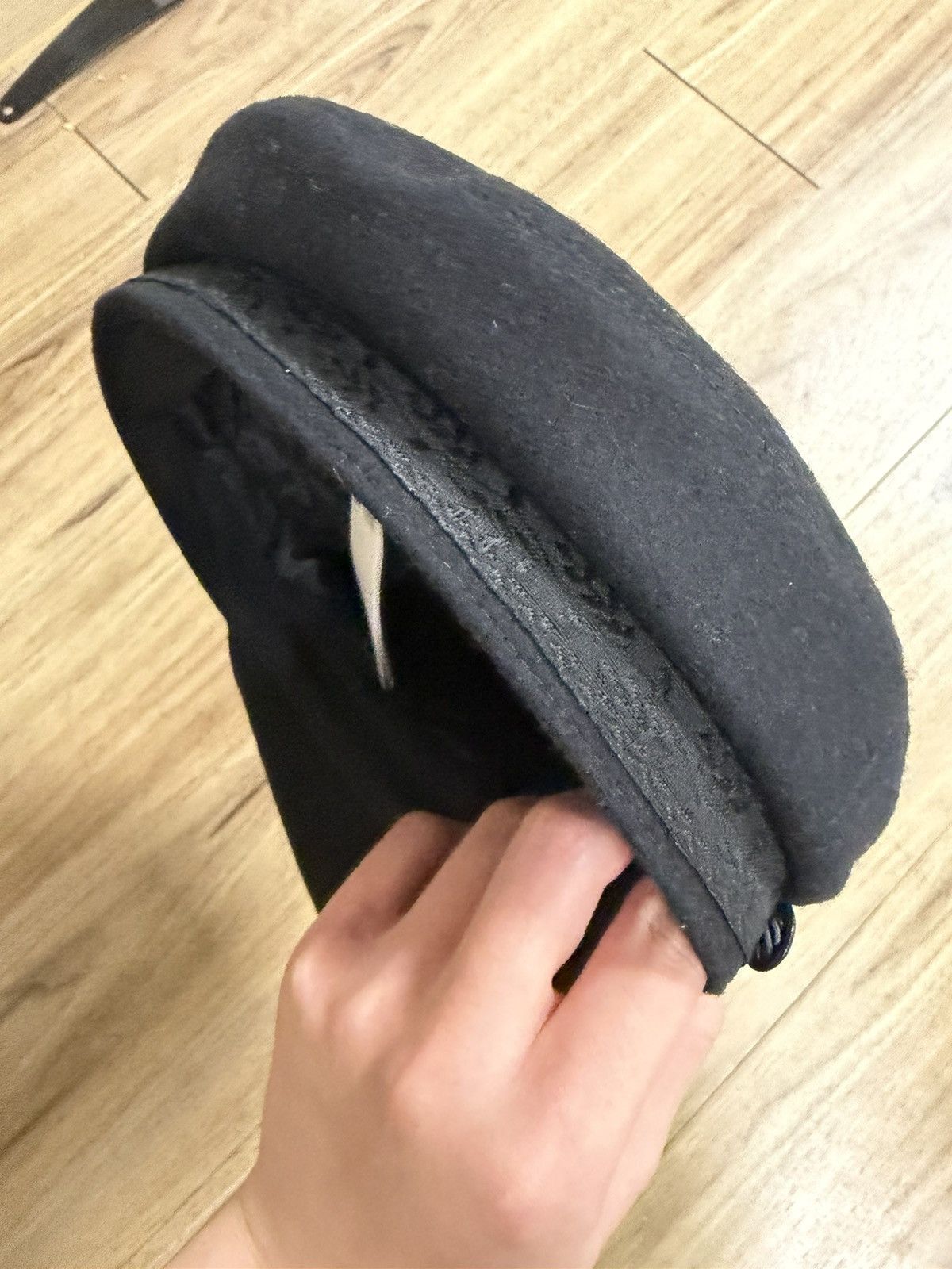Celine Celine 23FW wiltern navy sailor cap sz59 Size ONE SIZE - 5 Thumbnail