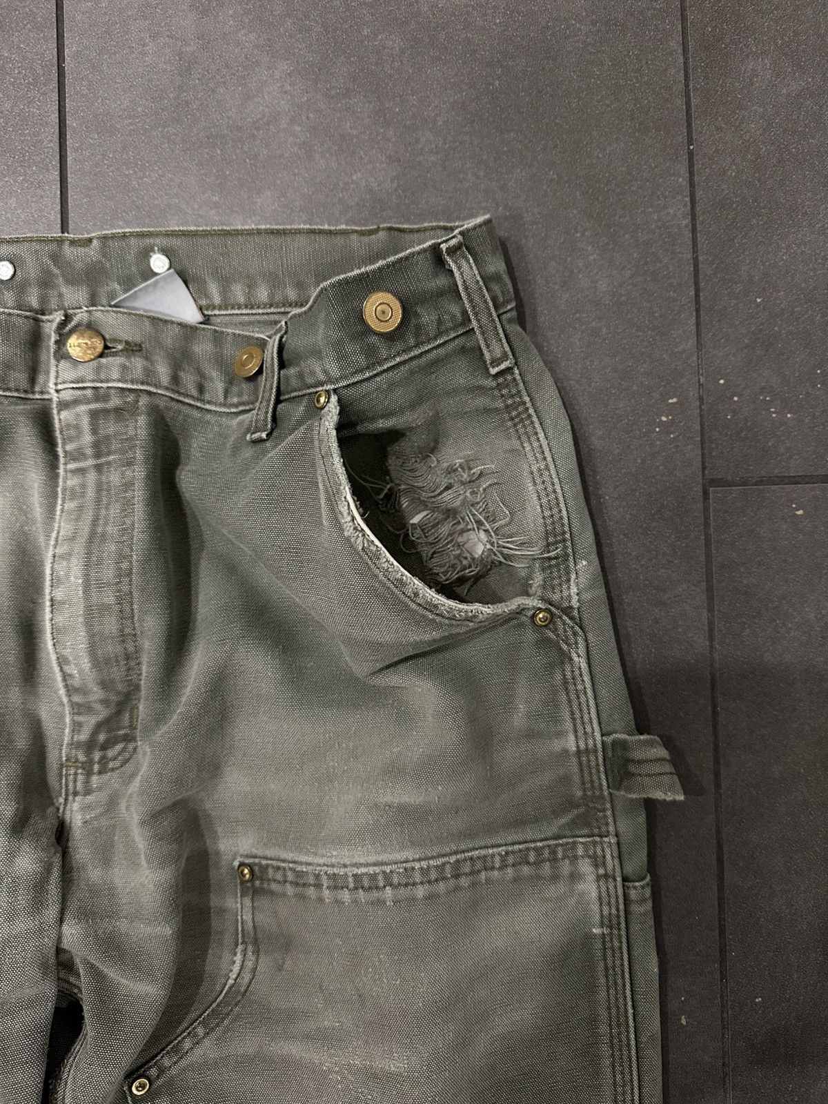 Carhartt Vintage Carhartt Double Knee Pants Size US 32 / EU 48 - 3 Thumbnail