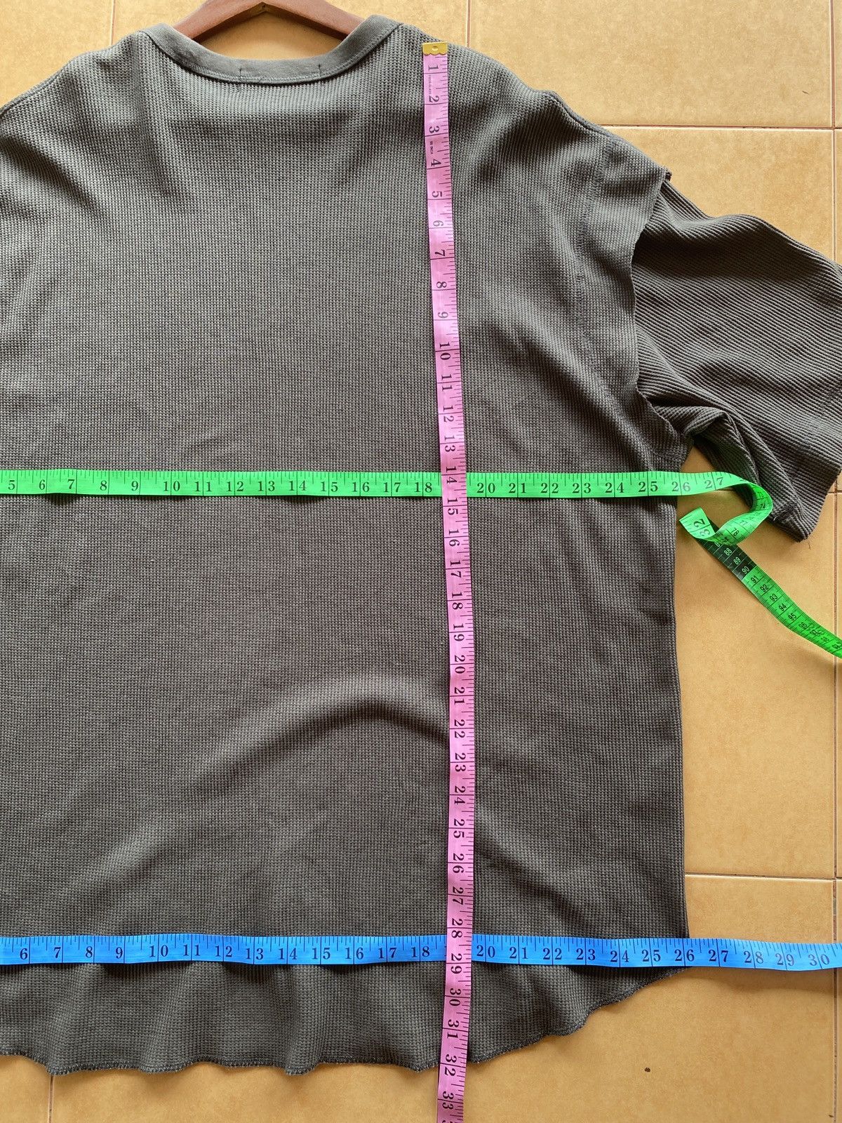 GU × Undercover GU x UNDERCOVER Waffle Knit Layered T-Shirt Size XL / US 12-14 / IT 48-50 - 13 Thumbnail