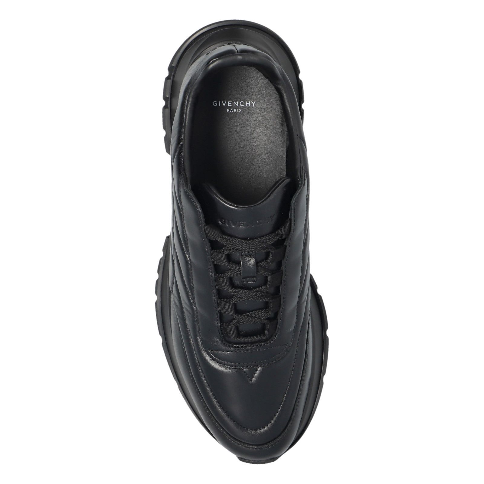 Givenchy GIVENCHY Black Leather Sports Sneakers New & Authentic (Men' Size US 7 / EU 40 - 4 Thumbnail