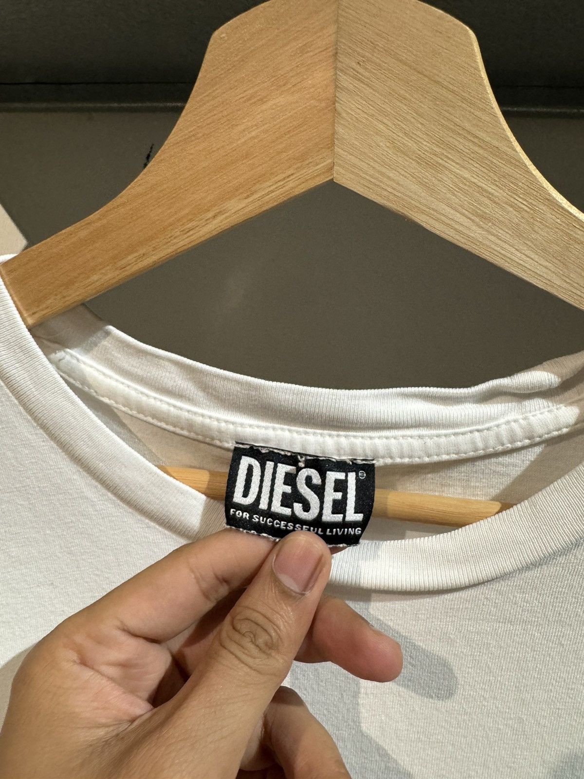 Diesel Diesel Logo Ripoff Ford Japan White Tee Size M / US 6-8 / IT 42-44 - 4 Thumbnail