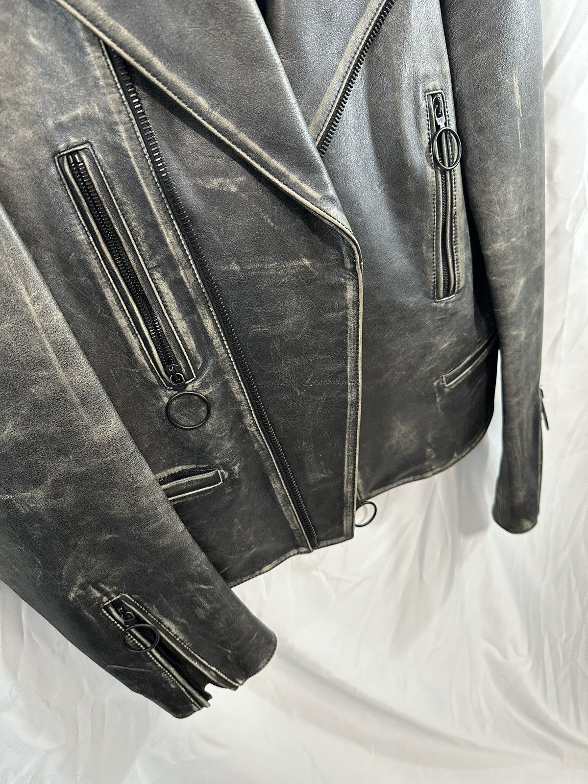 Off-White Off White Leather Jacket Size US M / EU 48-50 / 2 - 23 Thumbnail