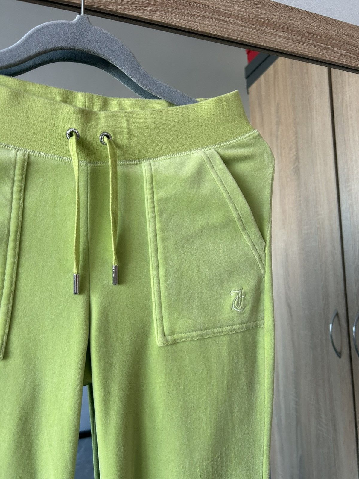 Juicy Couture × Vintage Vintage swetpants juicy couture velor green y2k Size 26" / US 2 / IT 38 - 3 Thumbnail