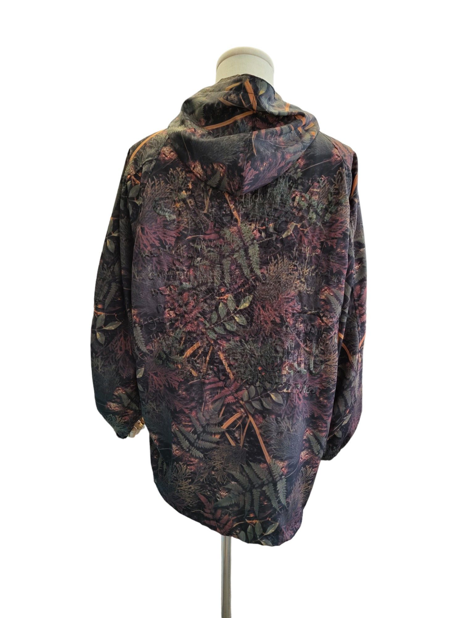 Doublet Dark Olive Autumn Leaves Print Button Up Zip Up Jacket Size US L / EU 52-54 / 3 - 3 Thumbnail