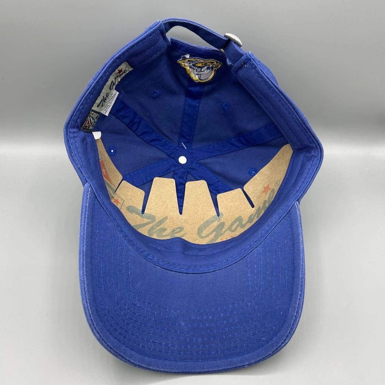 The Game Vintage University of Delaware Hat NCAA Strap Back Cotton Size ONE SIZE - 2 Thumbnail
