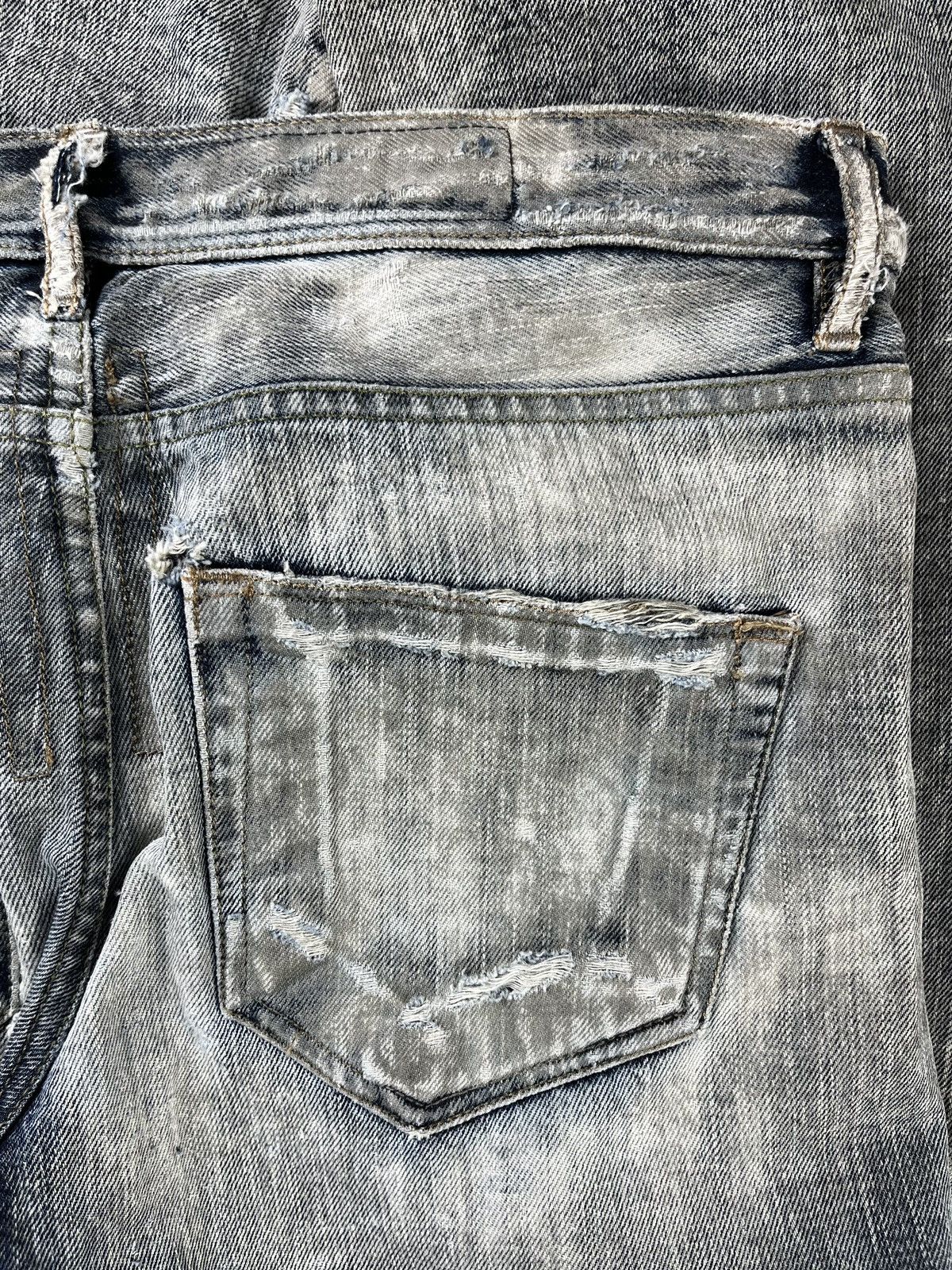 Rick Owens FW08 Rick Owens Banana Cut Spiral Denim Jeans Dust Acid Size US 30 / EU 46 - 14 Thumbnail