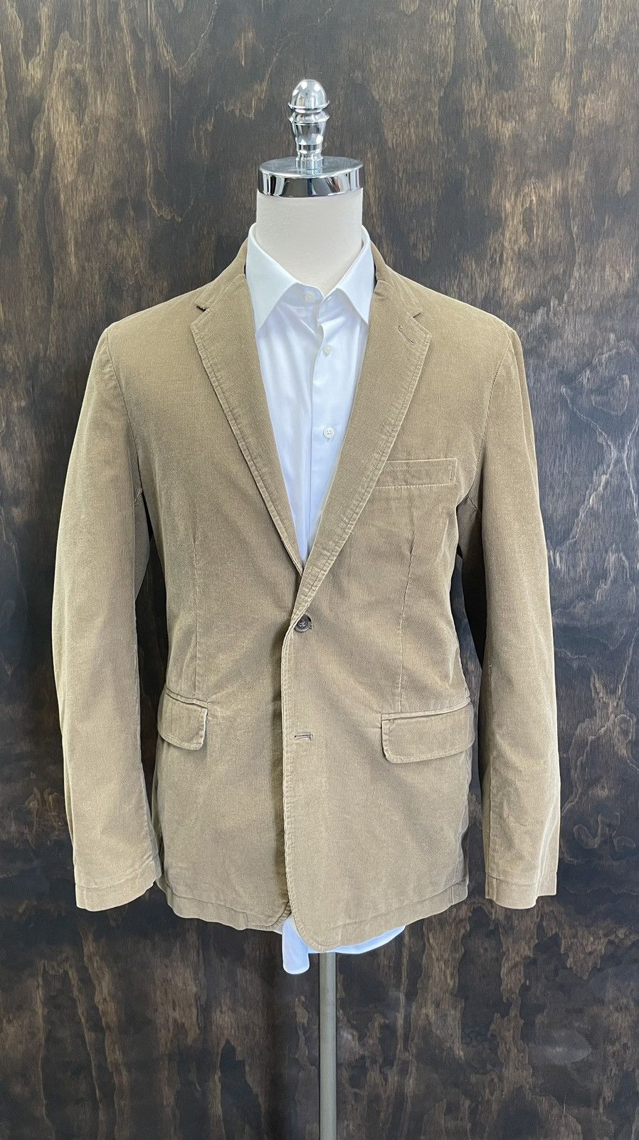 J.Crew Fine Wale Corduroy Sport Jacket Size 44R - 1 Thumbnail