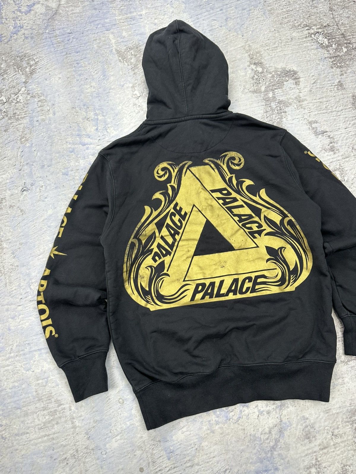 Palace Palace x Stella Artois hoodie black mens gold logo rare Size US S / EU 44-46 / 1 - 8 Thumbnail