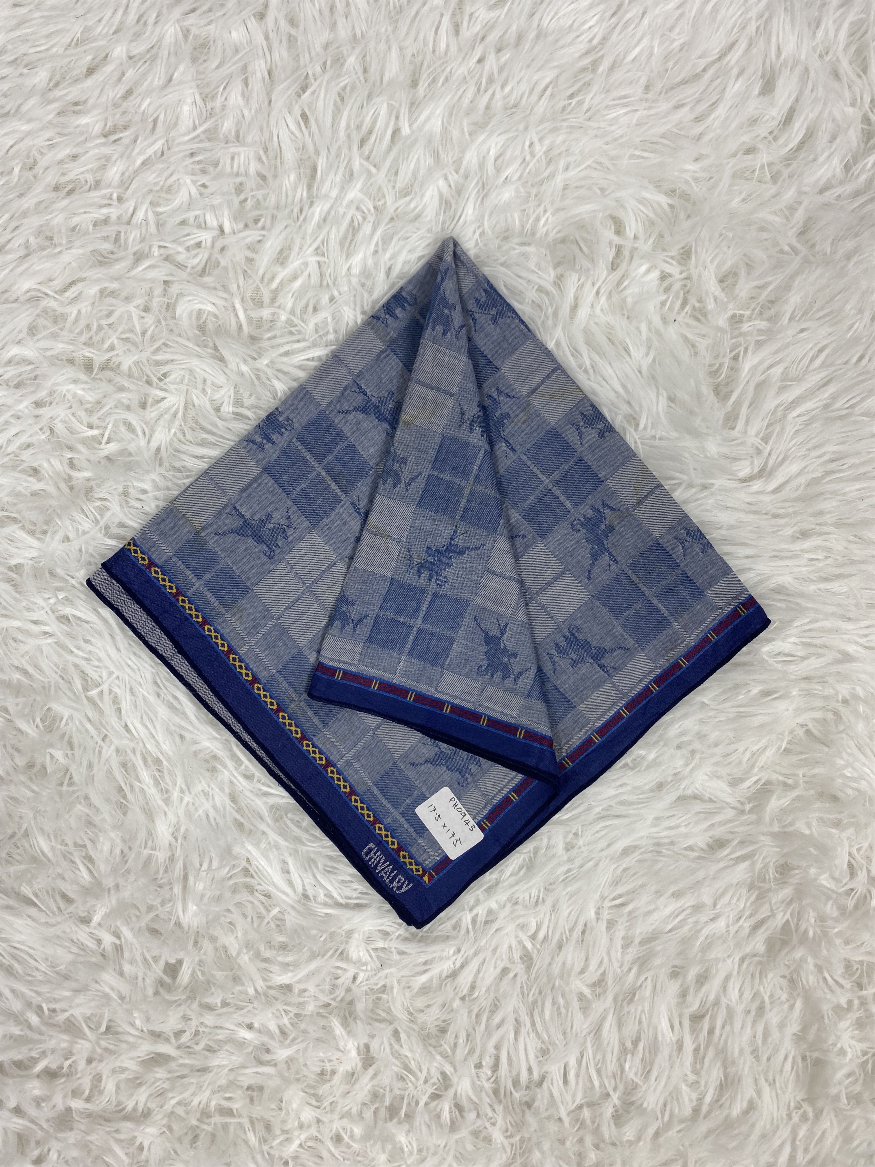 Vintage Vintage Chivalry Handkerchief Neckerchief PH0943 Size ONE SIZE - 1 Thumbnail