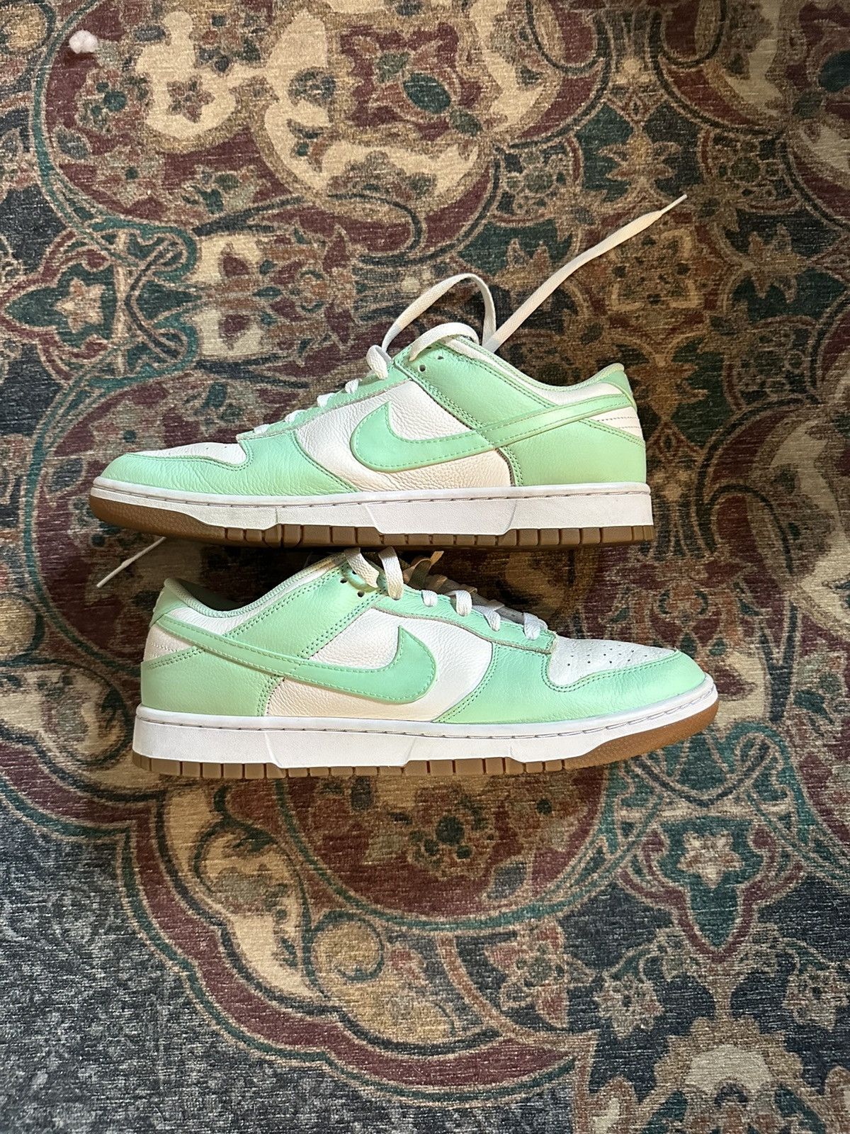dunk low seafoam