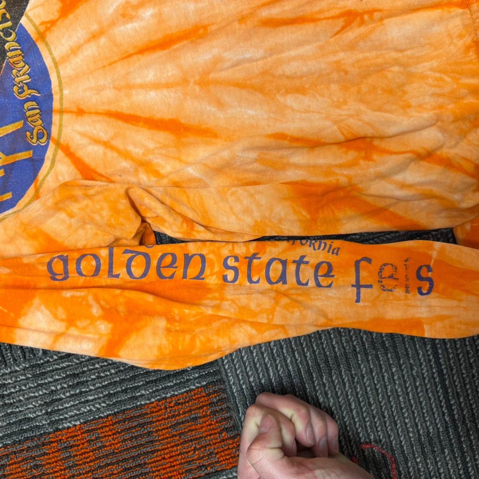 Delta Golden State San Francisco Feis Tie-Dye Long Sleeve Size US XL / EU 56 / 4 - 7 Thumbnail