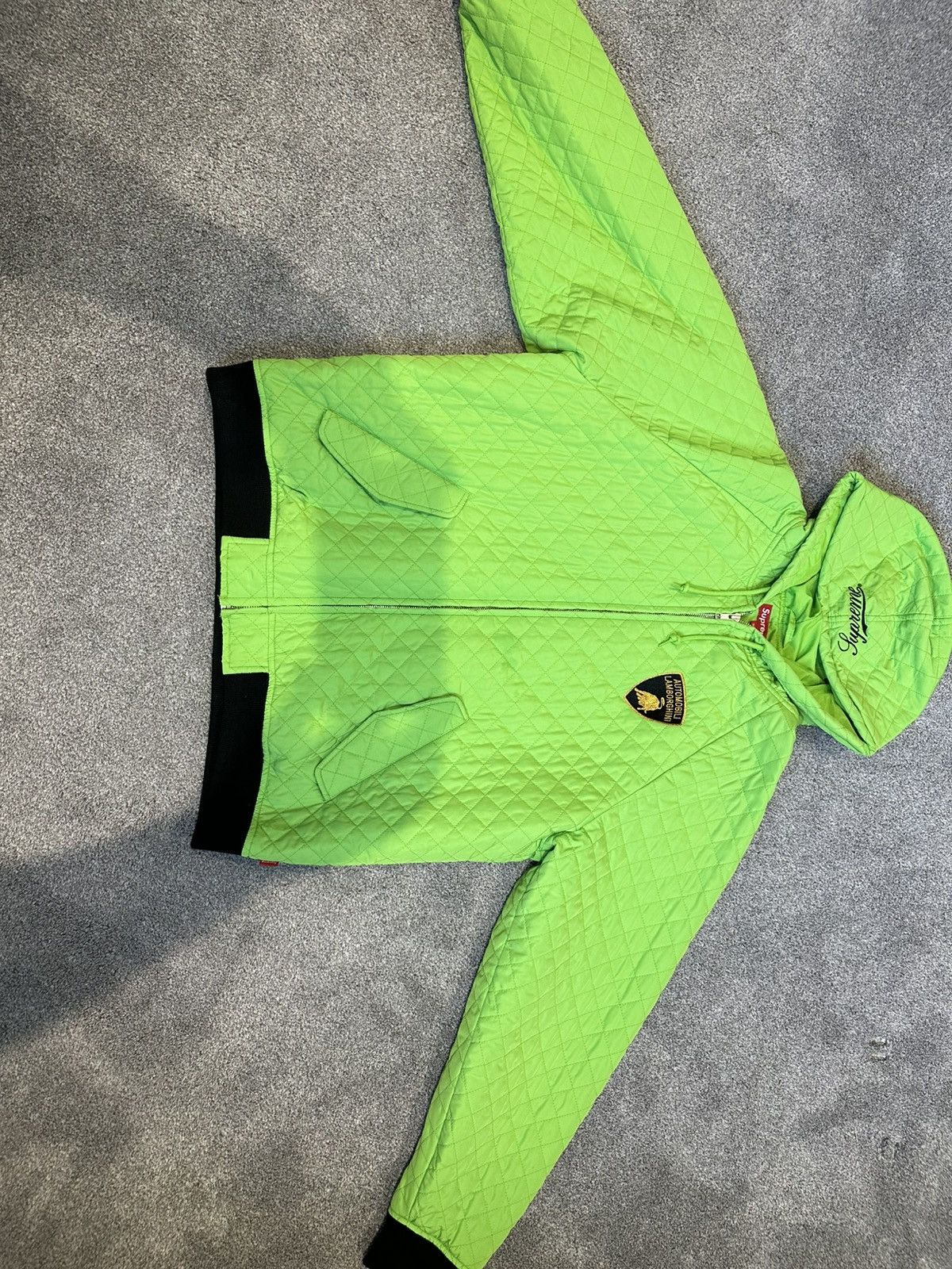 Lamborghini × Supreme Supreme x Lamborghini Hooded Work Jacket Size US XL / EU 56 / 4 - 2 Thumbnail