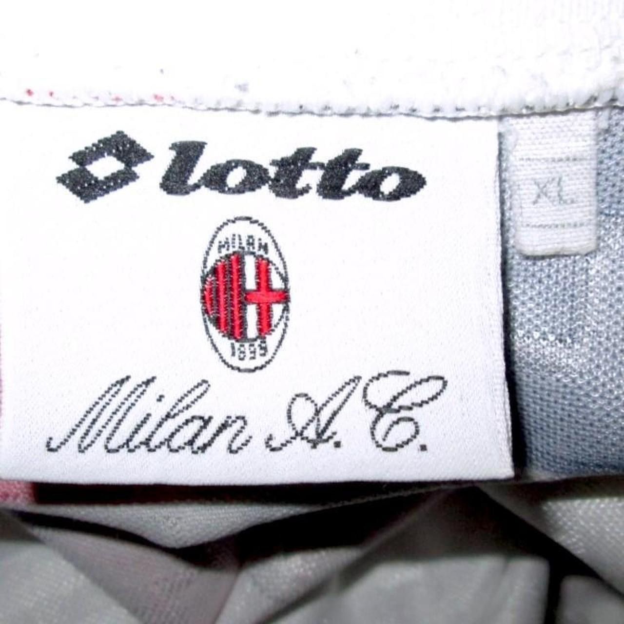 Lotto Sport Issued Ac Milan 1996 1997 Away Maglia maillot Camiseta Size US XL / EU 56 / 4 - 4 Thumbnail