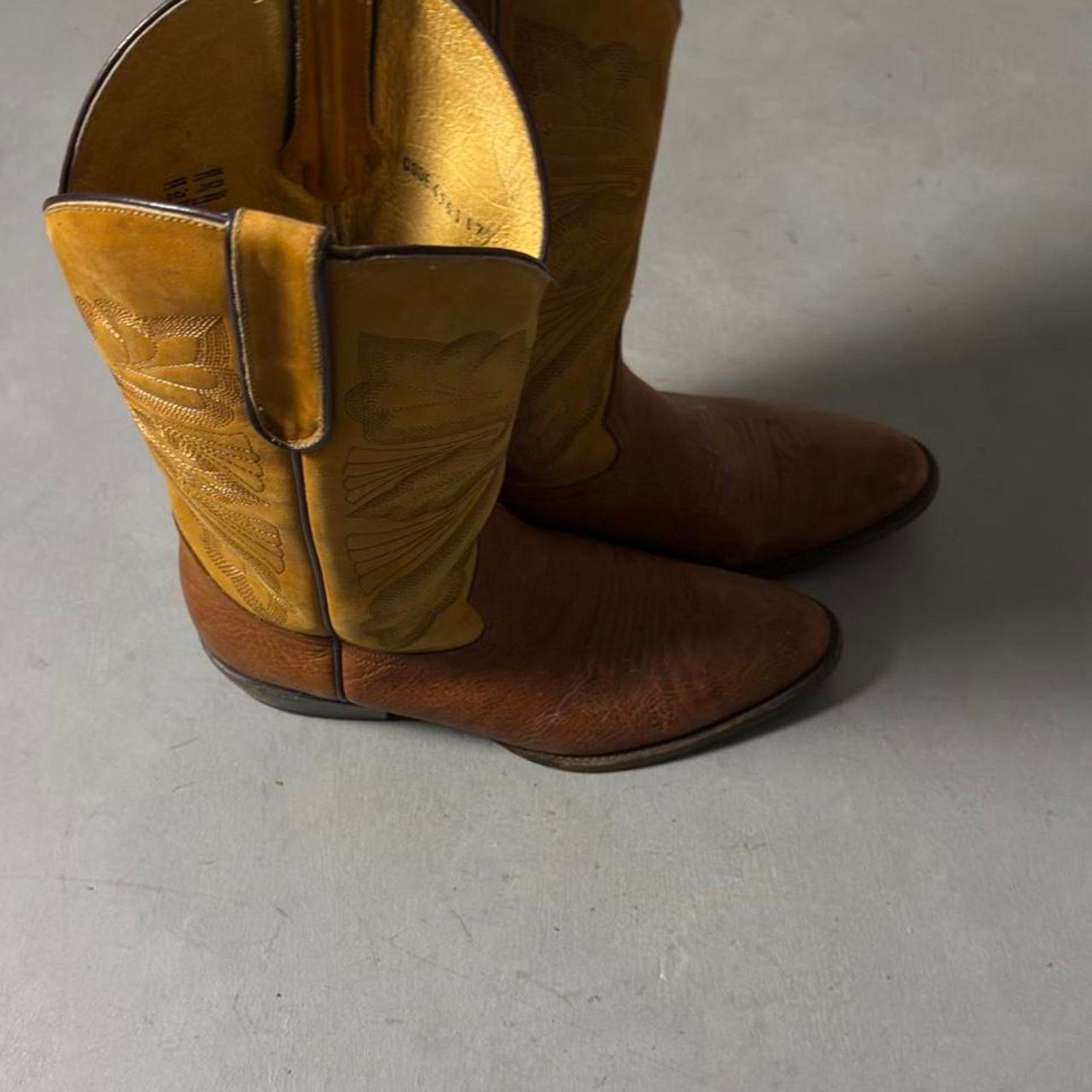 Corral Vintage Circle G Corral Leather Cowboy Boots Leather Western Size US 9.5 / EU 42-43 - 5 Thumbnail