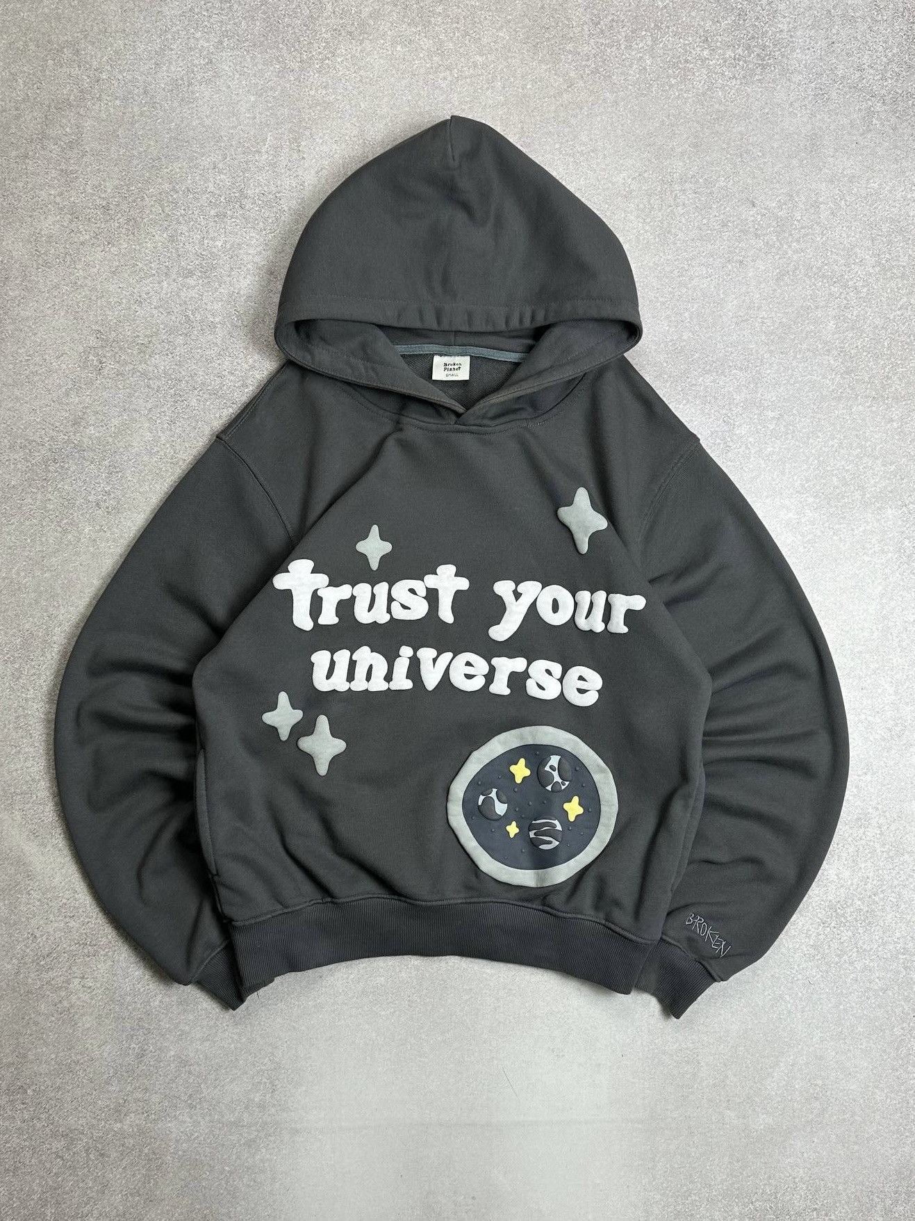 Broken Planet Broken Planet Trust Your Universe Boxy Hoodie S Size US S / EU 44-46 / 1 - 1 Thumbnail