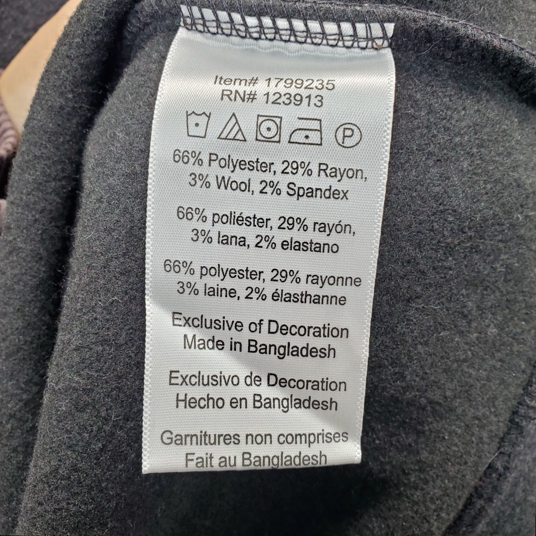 Vintage JACHS New York Sweatshirt Mens XL Black Wool Blend Premium Outdoor Purveyors: Mens XL Black Sweatshirt Pullover Crew Neck Outdoor Decade ? Size US XL / EU 56 / 4 - 6 Thumbnail