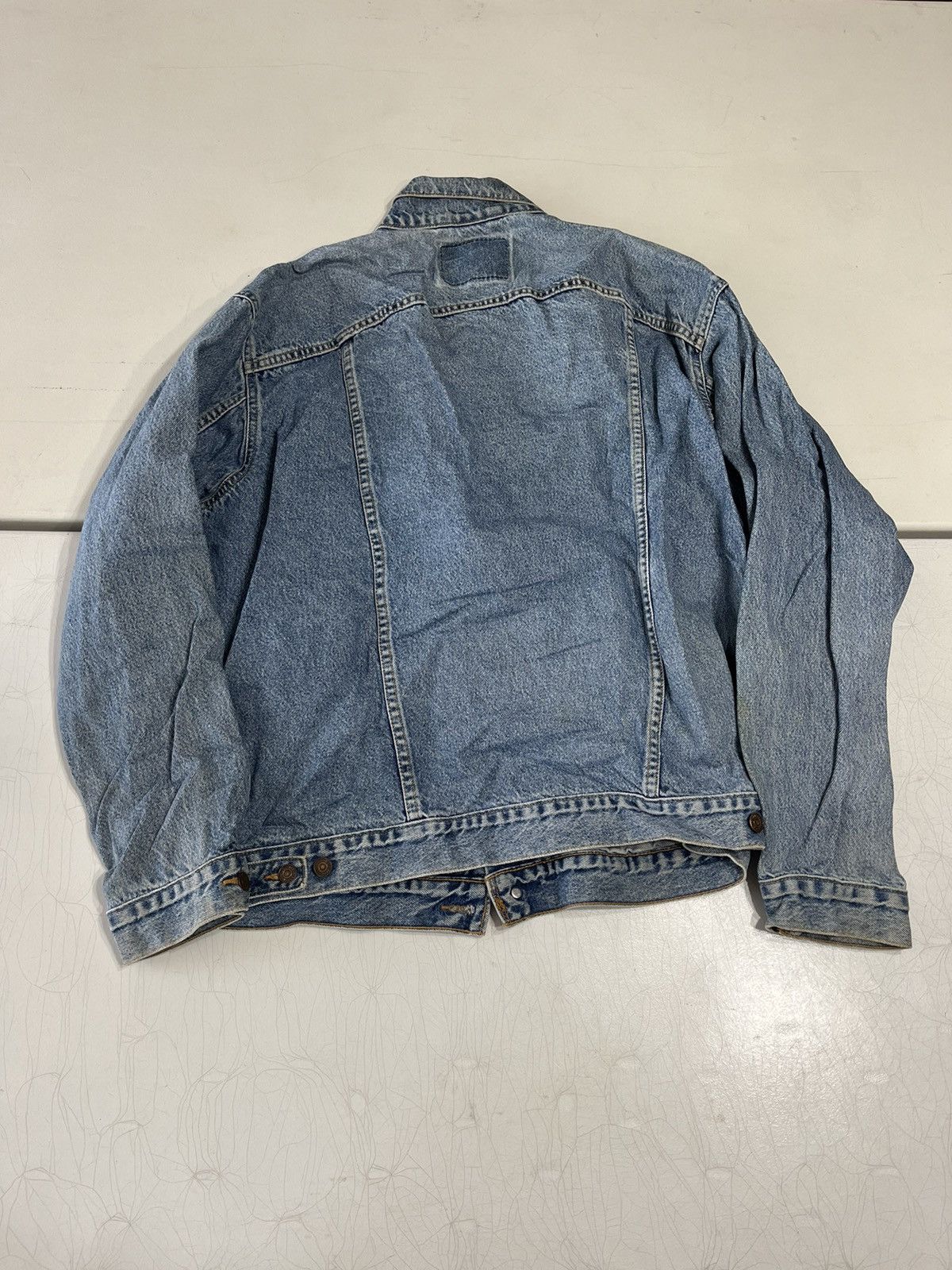 Levi's × Vintage Vintage Levi’s denim trucker jacket Size US XL / EU 56 / 4 - 4 Thumbnail