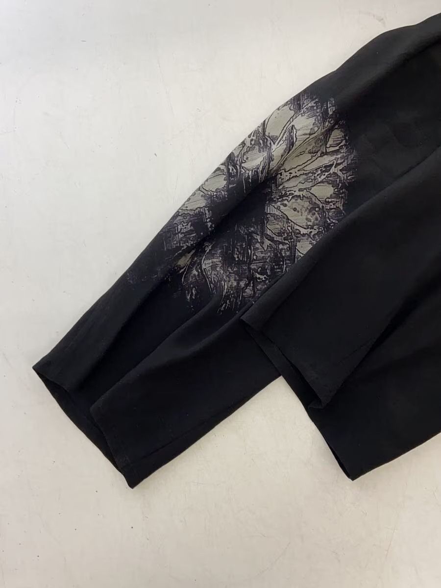 Yohji Yamamoto YOHJI YAMAMOTO POUR HOMME/25SS/FLOWER PRINT SLIT JACKET Size US M / EU 48-50 / 2 - 6 Thumbnail