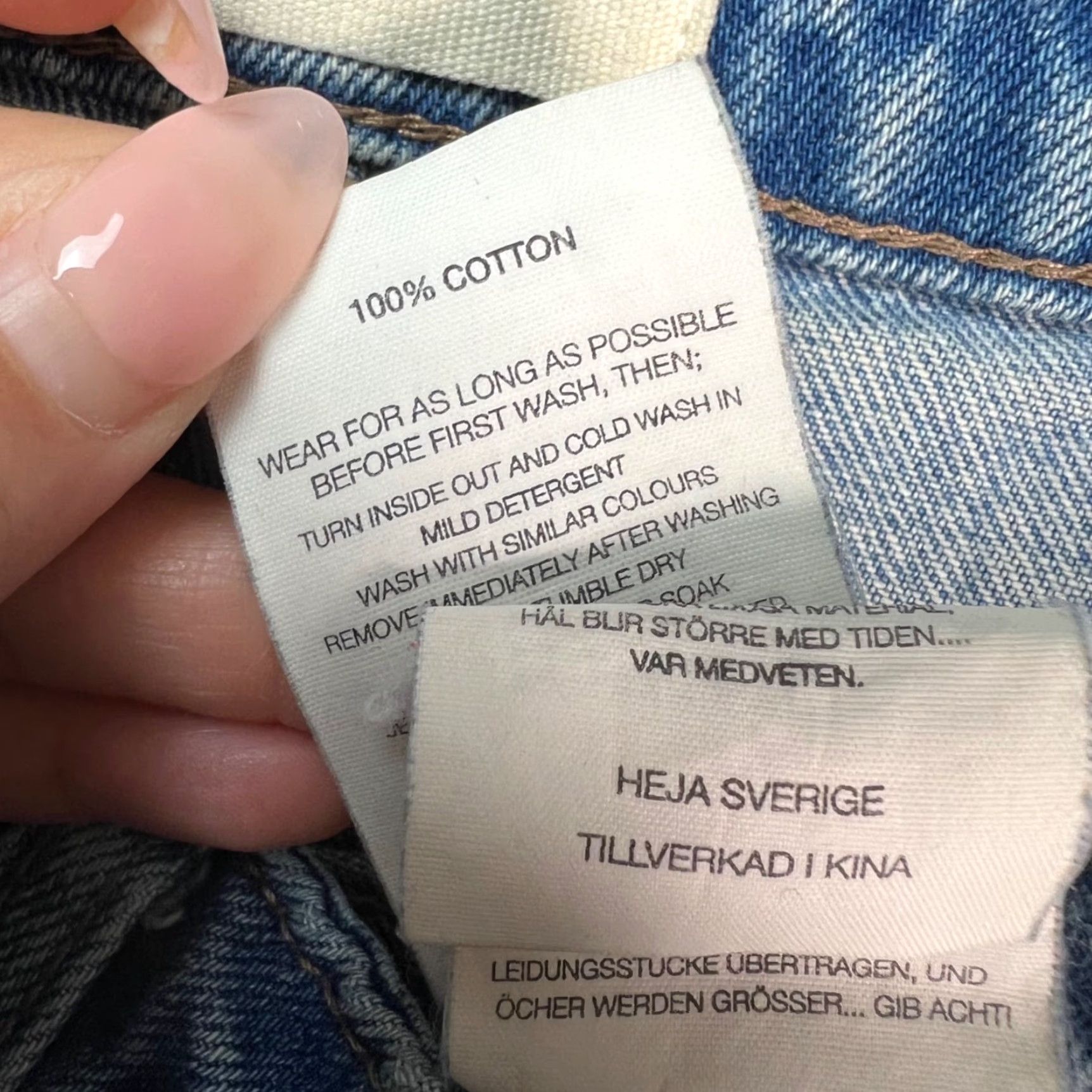 Vintage VINTAGE Rollas Womens Jeans Wide-Leg 27 High Rise Sailor Denim Blue 27 Inseam 26 In Womens Size 27" / US 4 / IT 40 - 6 Thumbnail