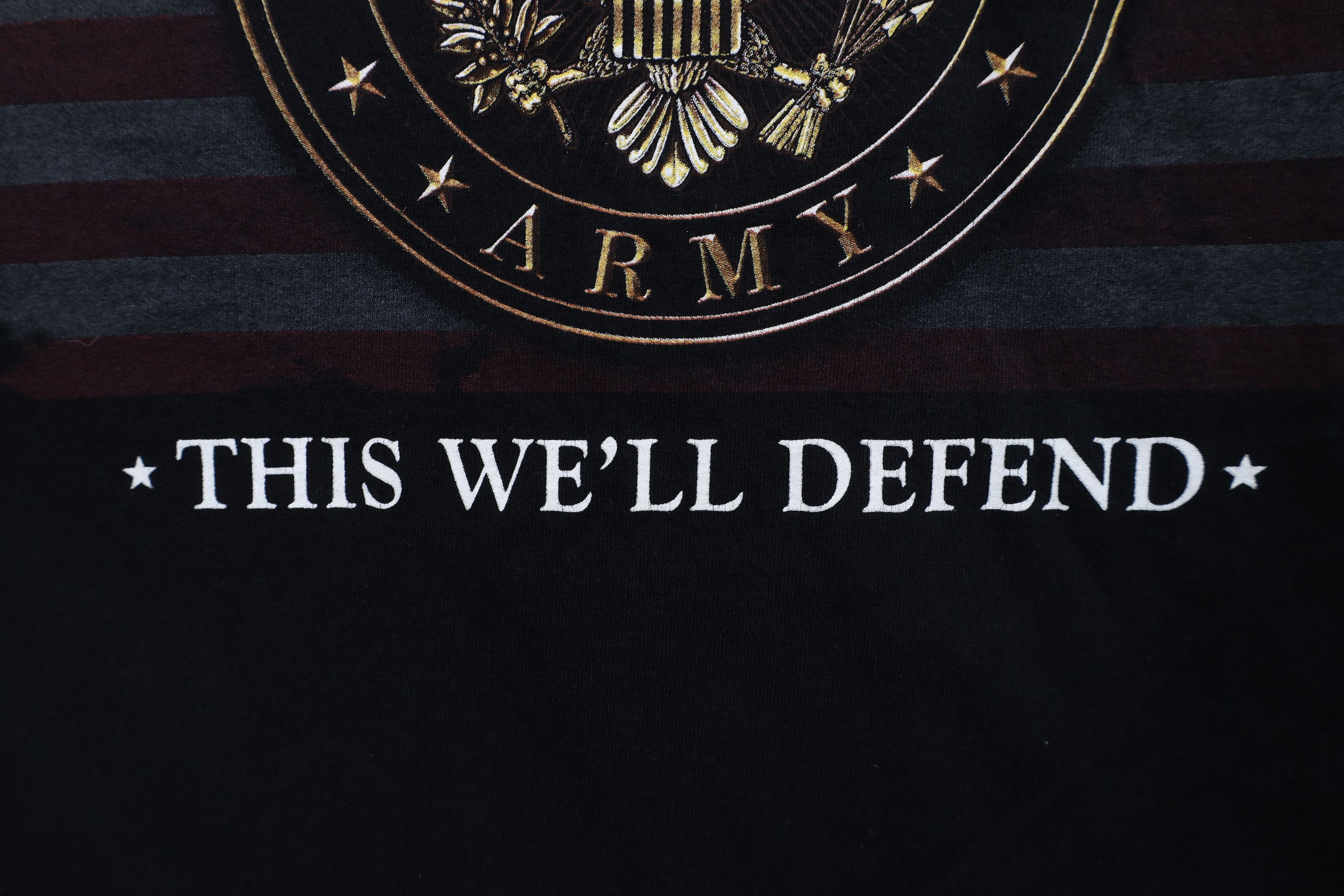 Vintage Vintage United States Army This We'll Defend T-Shirt USA Size US XXL / EU 58 / 5 - 5 Thumbnail