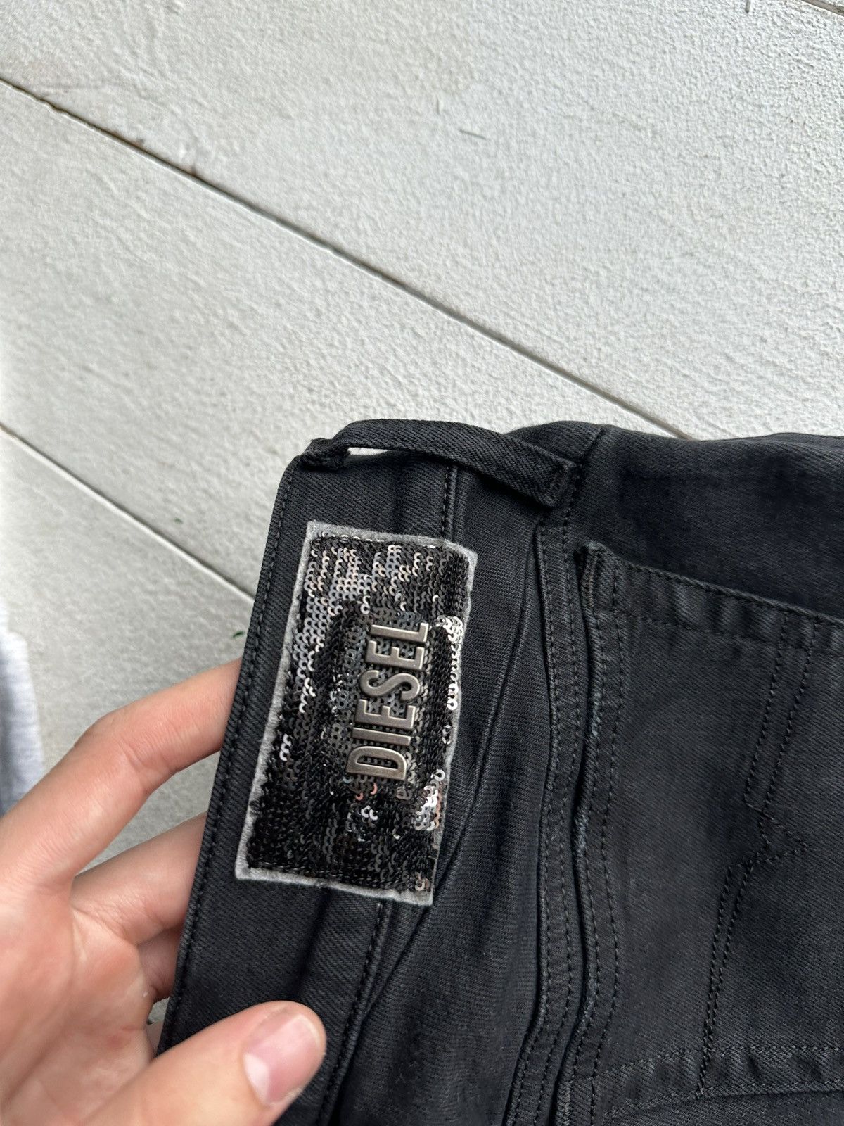 Diesel 🚨Gothic Diesel Regular Slim relax Flared Jeans Womens Size 26" / US 2 / IT 38 - 7 Thumbnail