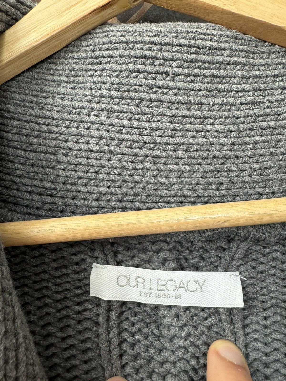 Our Legacy Our Legacy Heavy Knit Sweater High Quality Casual Old Money Size US M / EU 48-50 / 2 - 3 Thumbnail